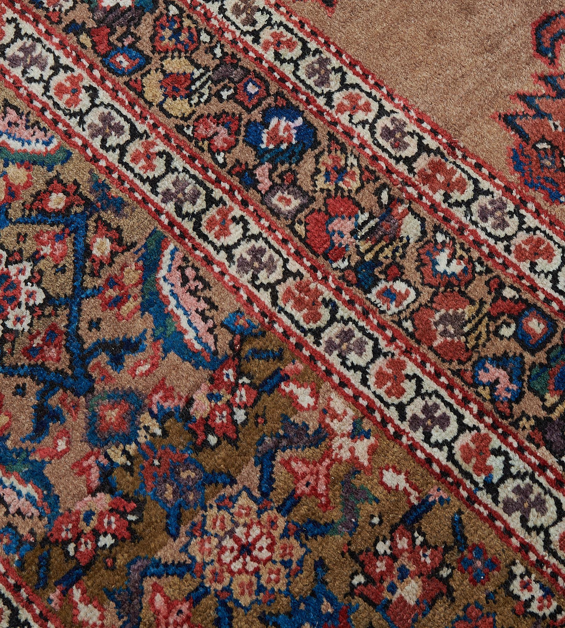 Antique Circa-1900 Herati-pattern Persian Serab Runner For Sale 1
