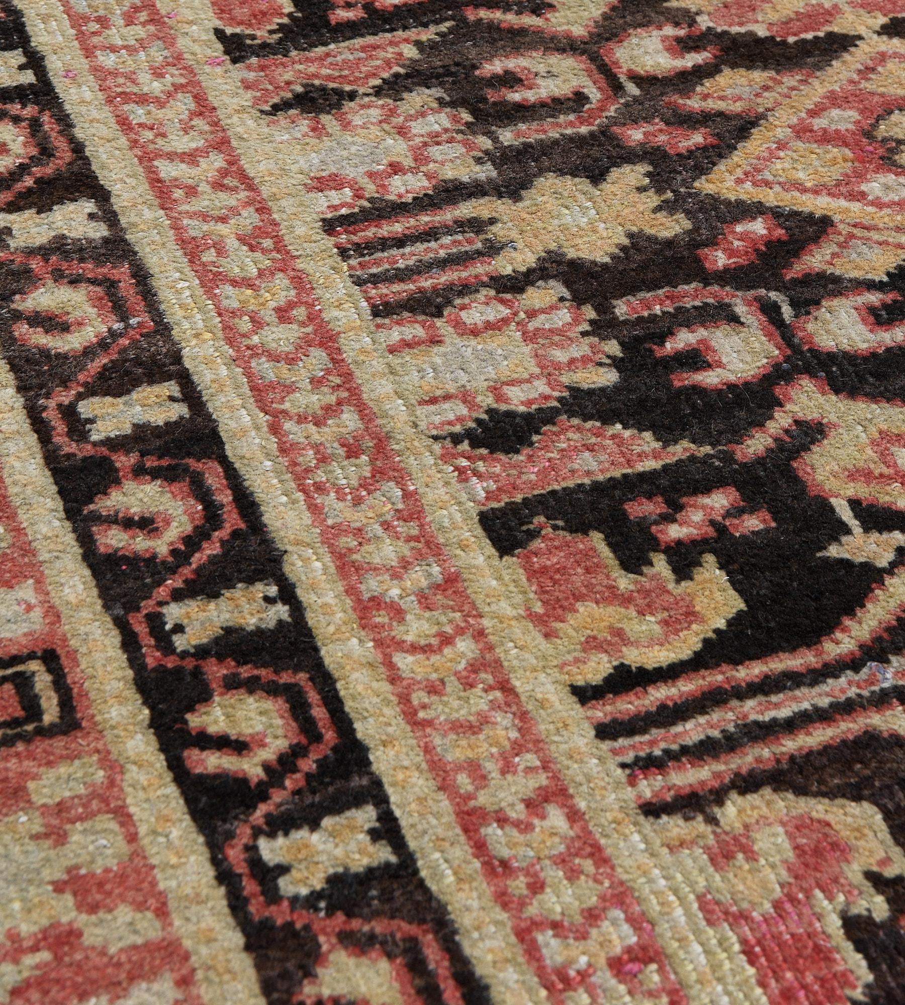 Antique Circa-1900 Herati-Pattern Turkish Rug In Good Condition For Sale In West Hollywood, CA