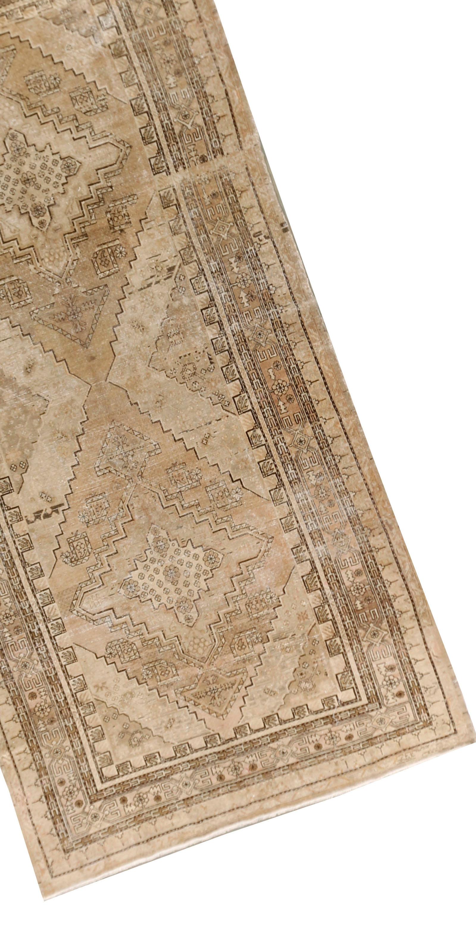 19th Century Antique Circa 1900 Khotan Samarkand Rug  6'8 x 13'3 For Sale