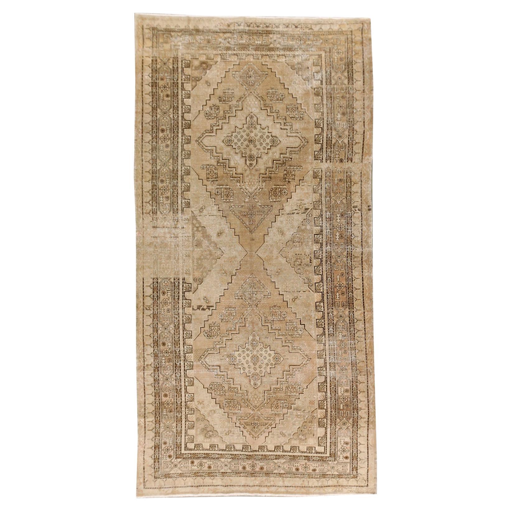 Tapis Khotan Samarkand antique datant d'environ 1900  6'8 x 13'3