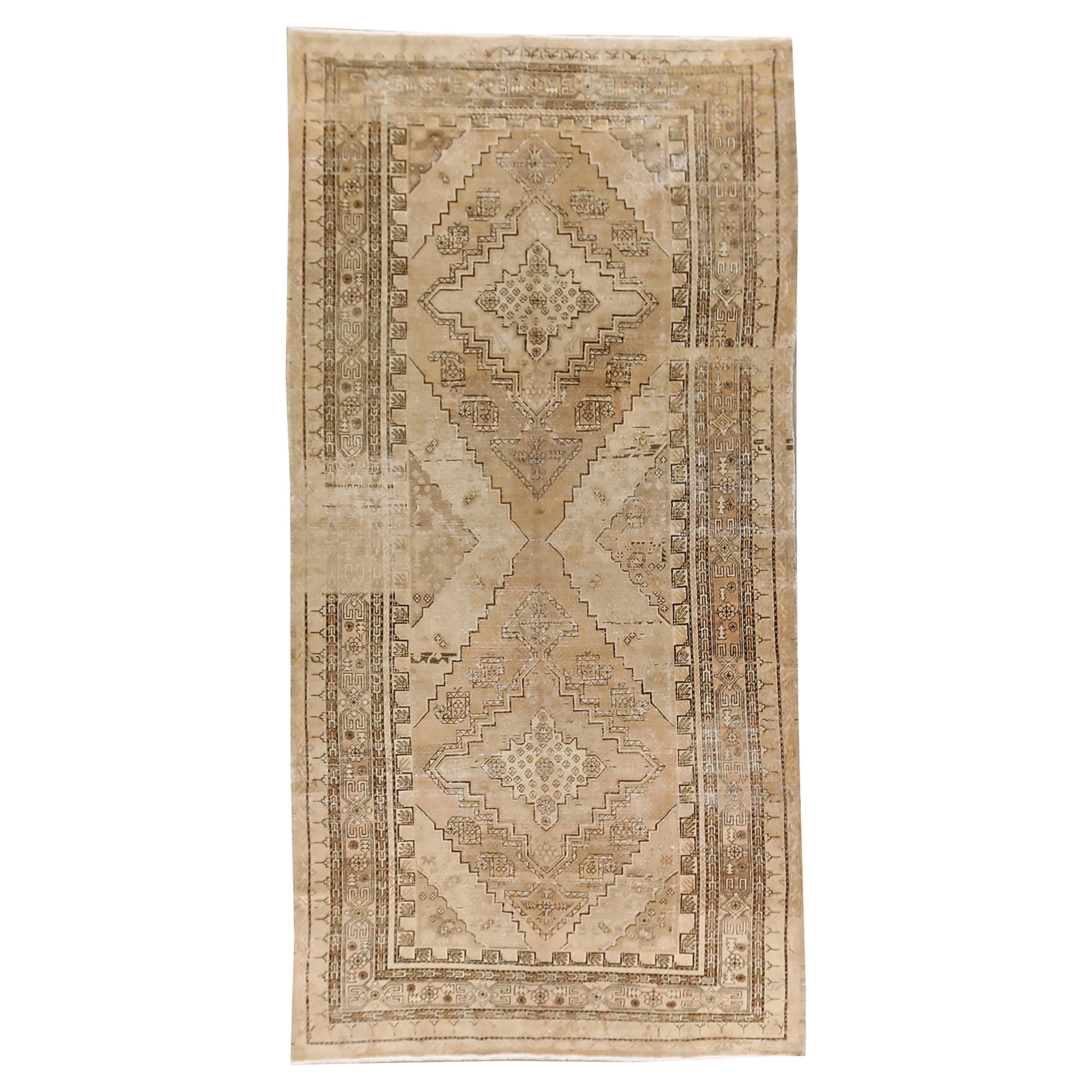 Antiker Khotan Samarkand-Teppich aus der Zeit um 1900  6'8 x 13'3