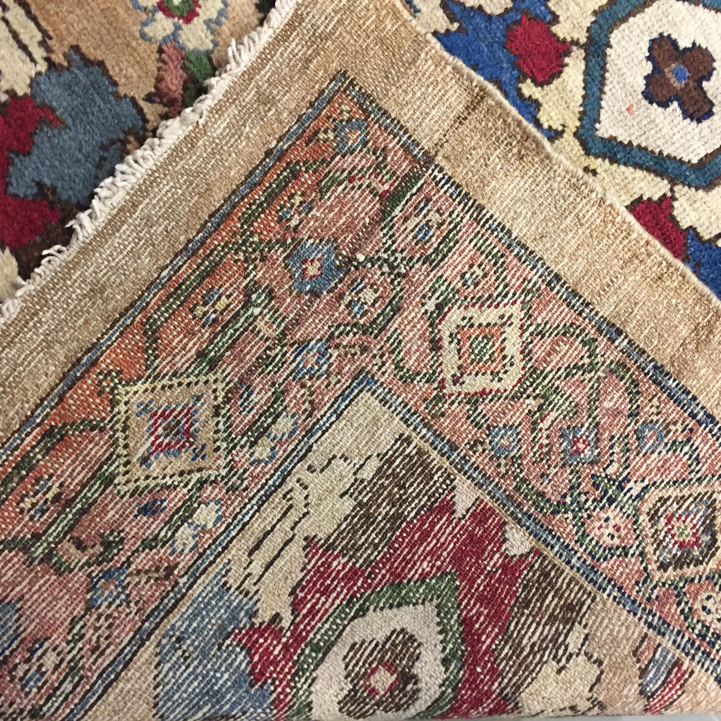 Antike CIRCA 1900 Persische Serab Läufer Teppich (Wolle) im Angebot