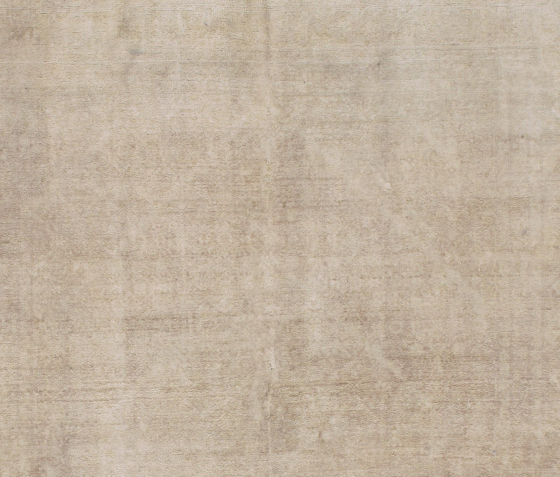 Alfombra Persa Tabriz Antigua Circa 1900 4'8 x 6'2 siglo XIX en venta