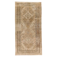 Antique Circa 1900 Tan Khotan Samarkand Rug 6'8 x 13'3