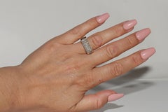 Antique Circa 1900s 14k Gold Natural Diamond Decorated Pretty Ring