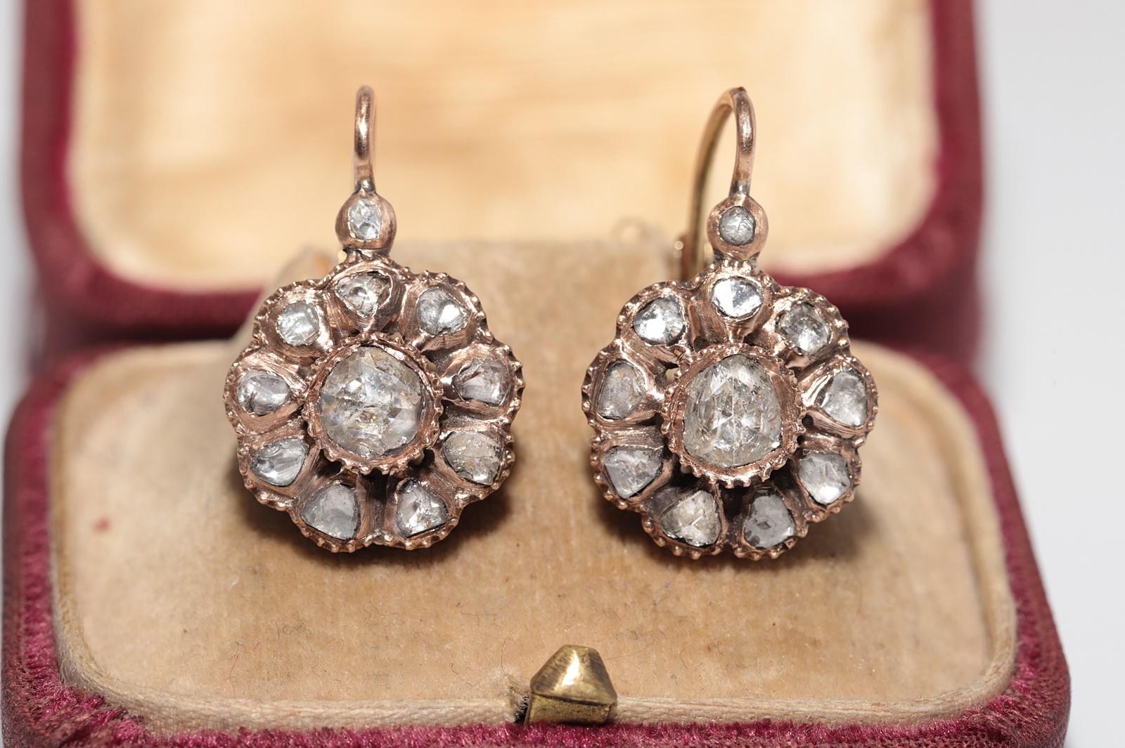 In very good condition.
Total weight is 8.4 grams.
Totally is diamond 1.75 ct.
The diamond is has J-K color and s1-s2-s3-Pique 1 clarity.
The box is not included.
Please contact for any questions.