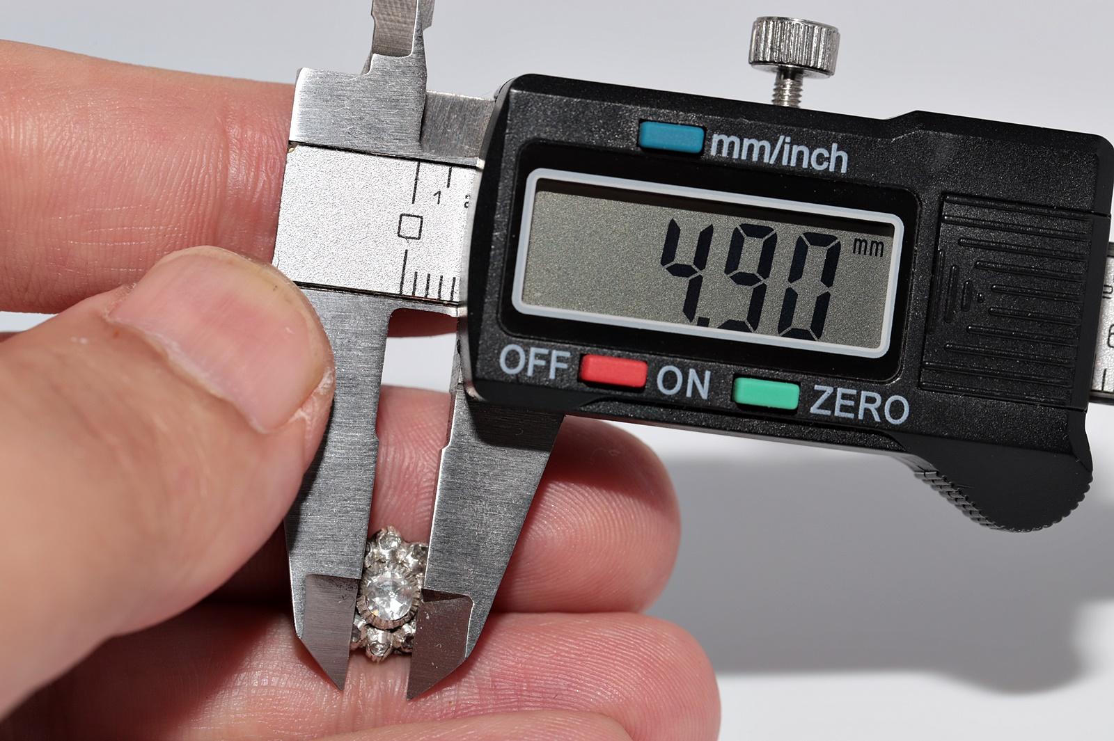 Antiker Ohrring, um 1900er Jahre, 14k Gold Top Silber natürlicher Diamant im Rosenschliff im Angebot 11