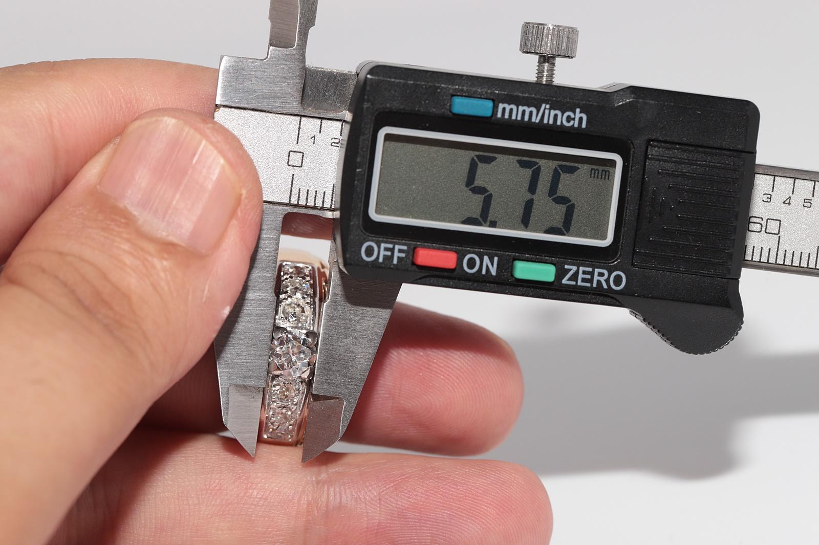 Antique Circa 1900s Or 18k Diamant Naturel Taille Ancienne Tank Strong Ring en vente 8