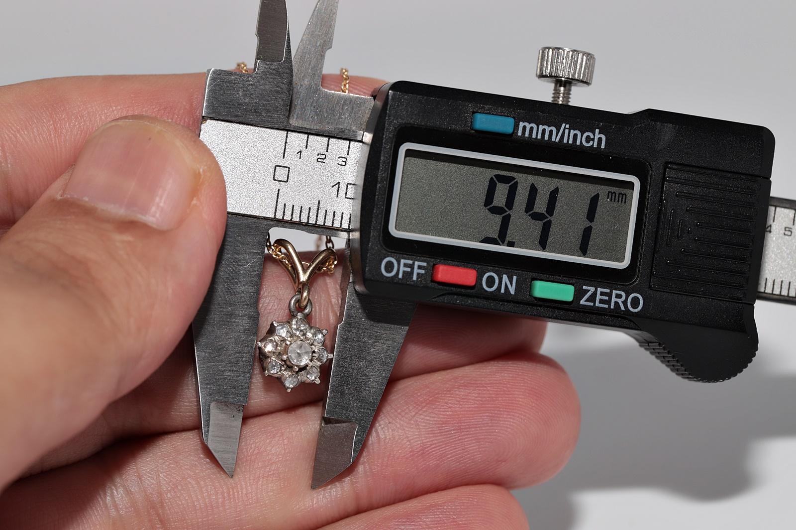 Collana antica del 1900 circa in oro 18k e argento con diamanti naturali taglio rosa in vendita 6