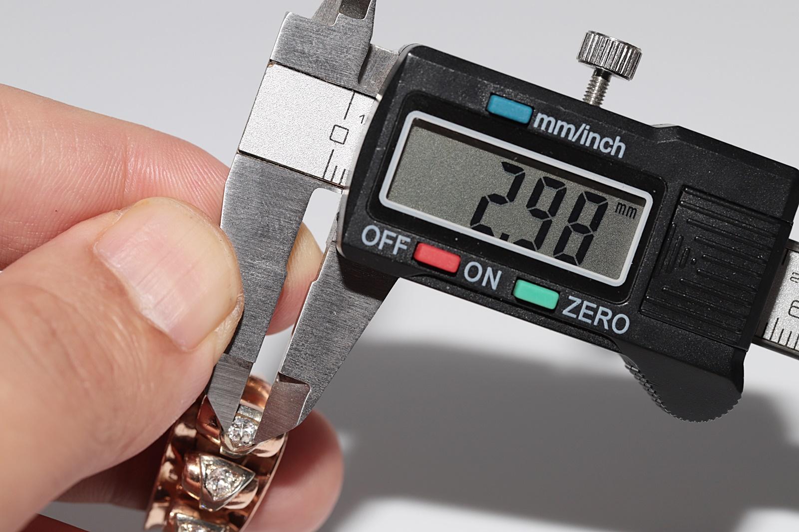 Antiker handgefertigter 14k Gold-Tankring mit natürlichem Diamanten im Altschliff, um 1900 im Angebot 5