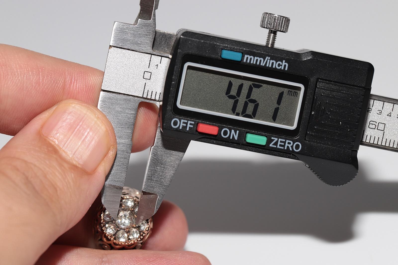 Bague solide fabriquée à la main en or 14 carats avec diamants naturels taille rose, datant des années 1900 en vente 11