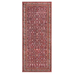 Antiker roter Karabagh-Teppich mit Blumenmuster CIRCA-1910