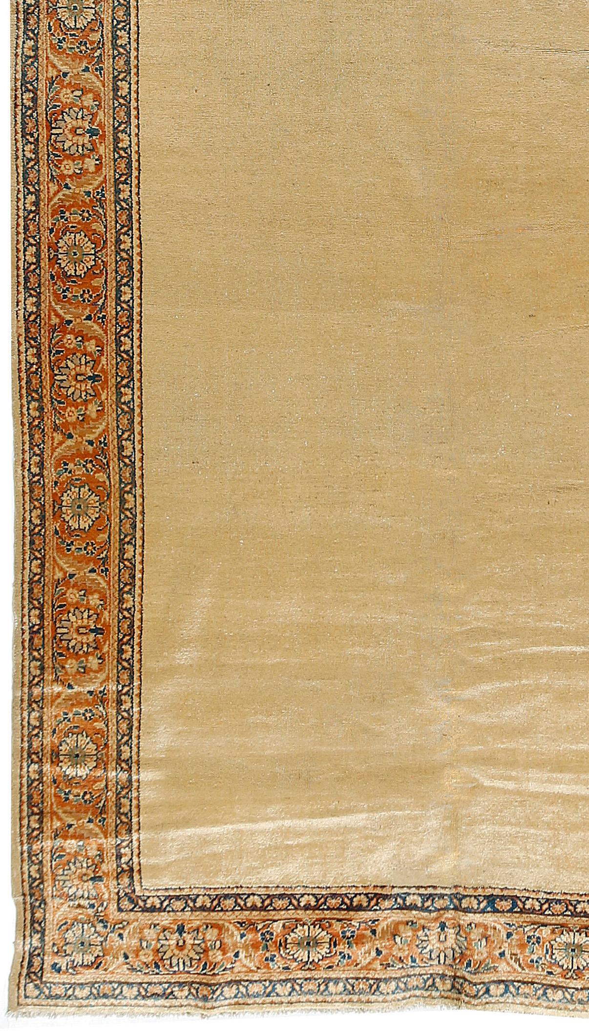 Alfombra persa antigua de galería de caramelo Mahal, Circa 1910, 6'10 x 14'8 Sultanabad en venta