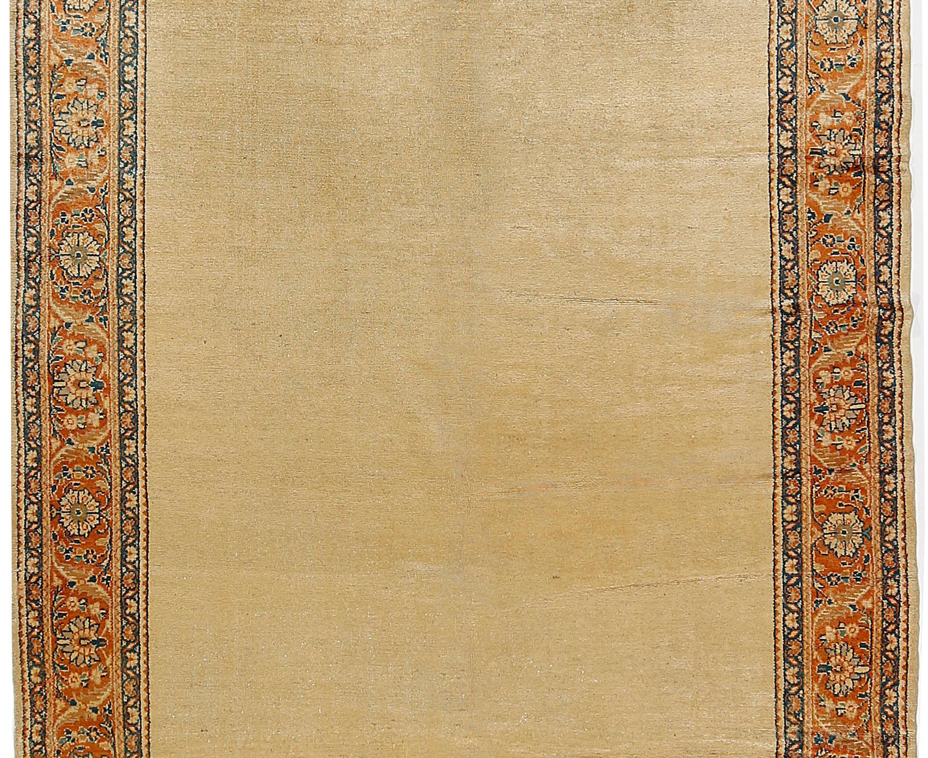Alfombra persa antigua de galería de caramelo Mahal, Circa 1910, 6'10 x 14'8 Persa en venta