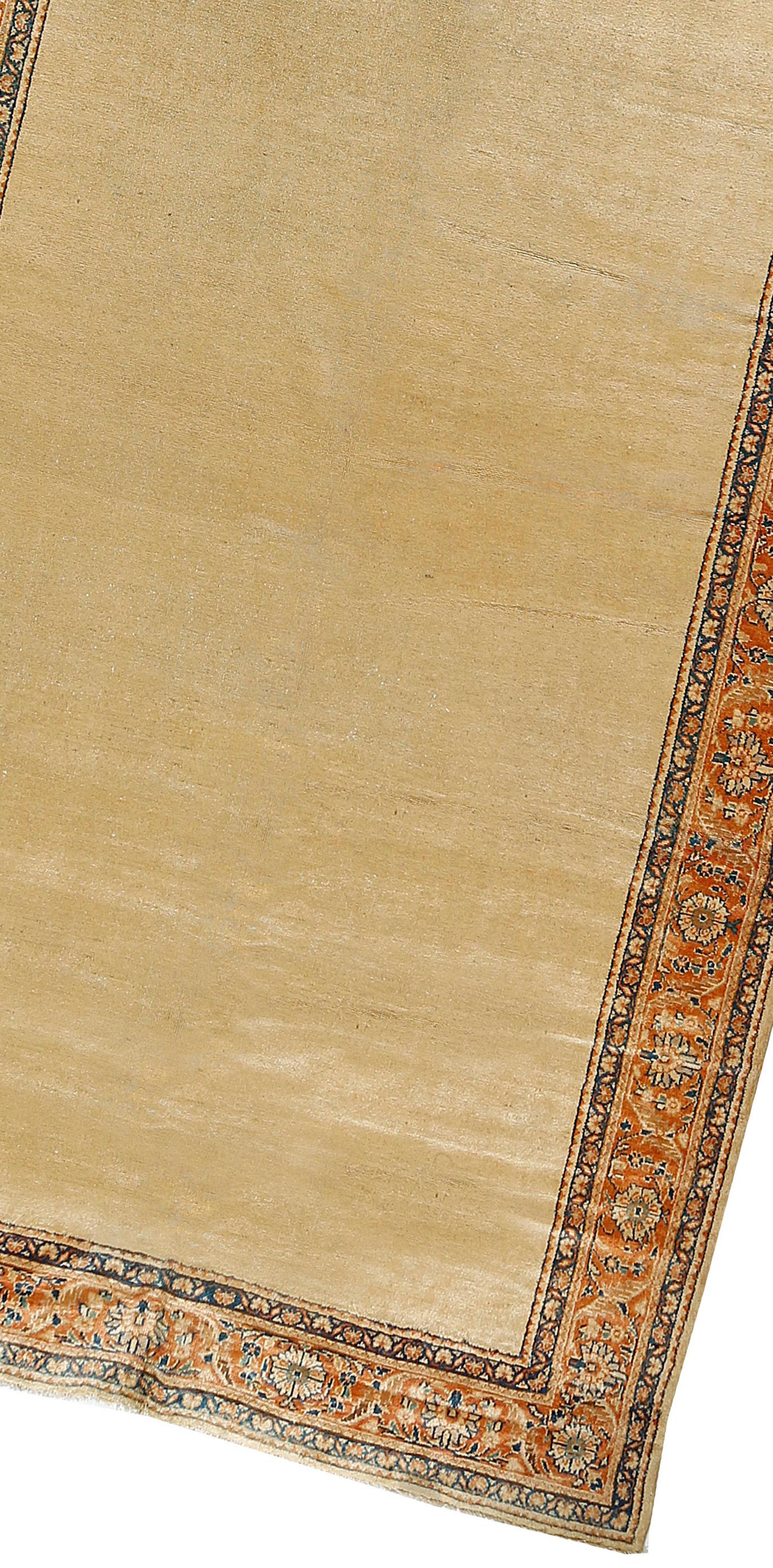 Alfombra persa antigua de galería de caramelo Mahal, Circa 1910, 6'10 x 14'8 Lana en venta