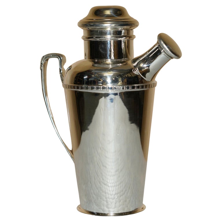Shaker Cocktail Ancien Art D co Asprey And Co London EPNS Datant D shaker-cocktail-ancien-art-d-co-asprey-and-co-london-epns-datant-d