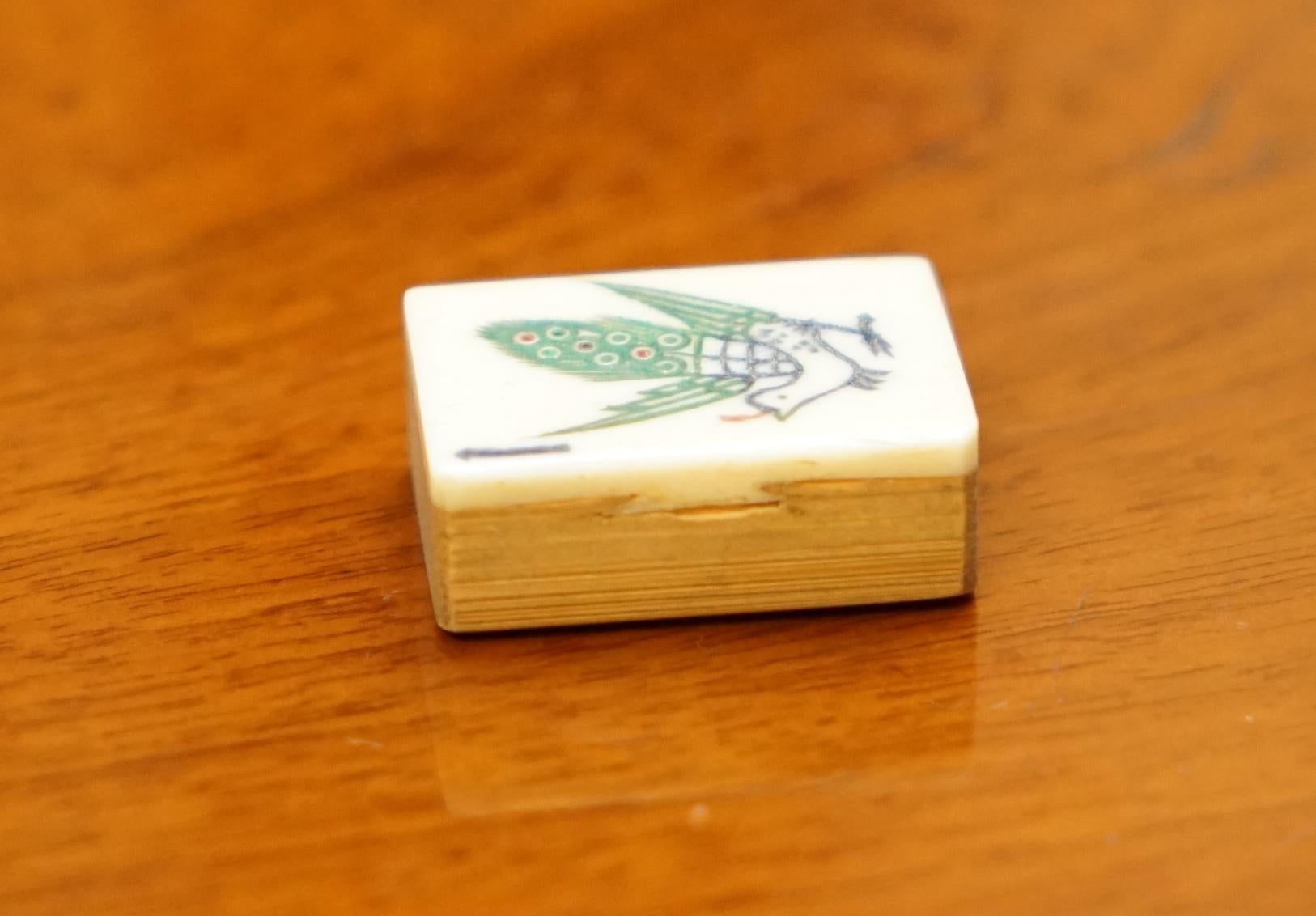 ANTICO SET DI MAHJONG CINESE CIRCA 1920 + CONTATORI IN CASSETTA ORIGINALE IN LEGNO DI AMBOYNA in vendita 9