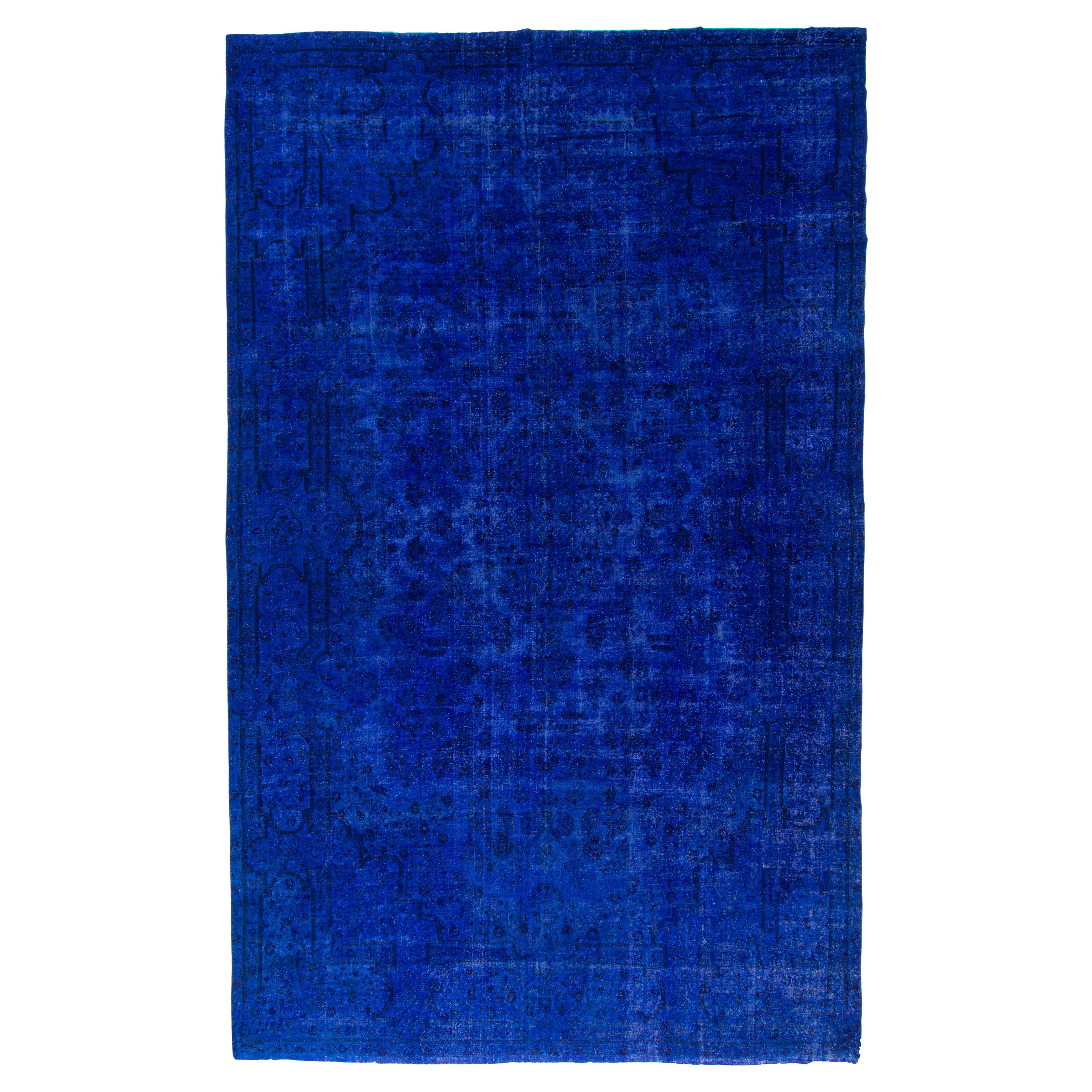 Antiker handgeknüpfter Kerman-Teppich im Used-Look, um 1920, handgeknüpft, 11'3 x 19', im Used-Look im Angebot