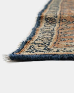 Antico Tappeto di lana persiano Malayer intrecciato a mano, circa 1920, 4'1 x 6'5