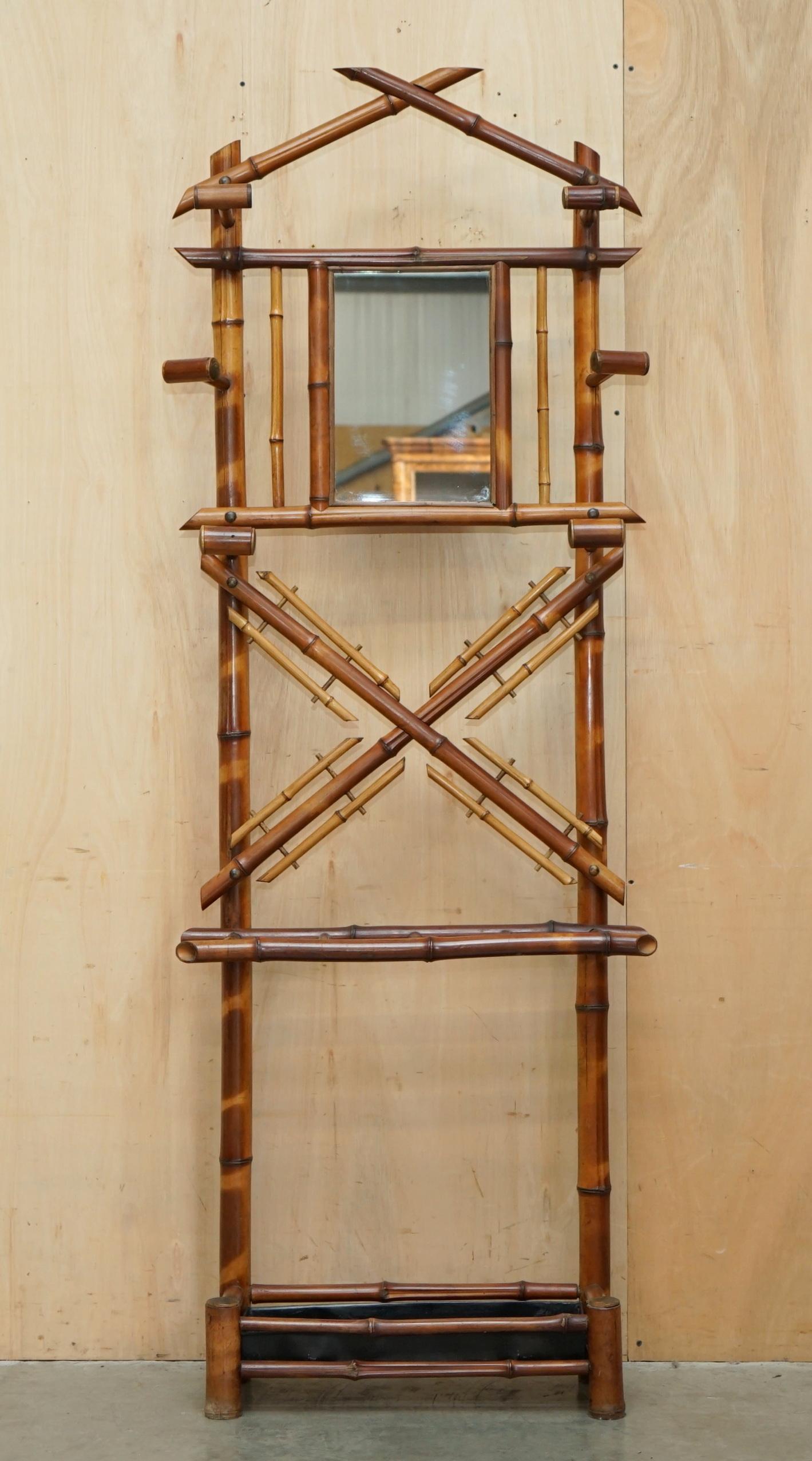 Royal House Antiques

Royal House Antiques is delighted to offer for sale this stunning original French Art Deco circa 1930's bamboo coat rack with central mirror

Please note the delivery fee listed is just a guide, it covers within the M25 only