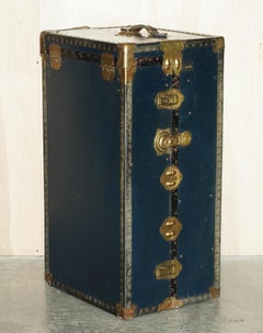 Antique circa 1920's Pakawa Steamer Wardrobe Trunk or Chest Totally Original