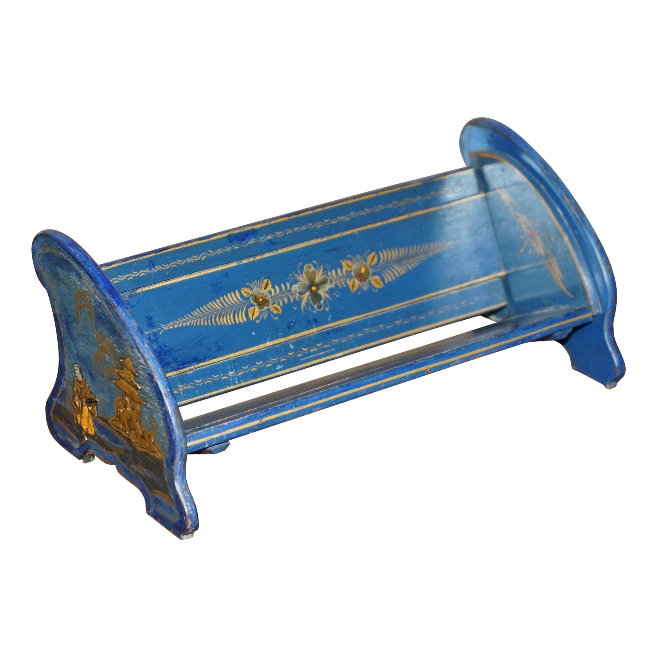 ANTIQUE CIRCA 1920 PETIT PORTE-BLOCS DE CHINOISERIE CHiNESE SUR TABLE