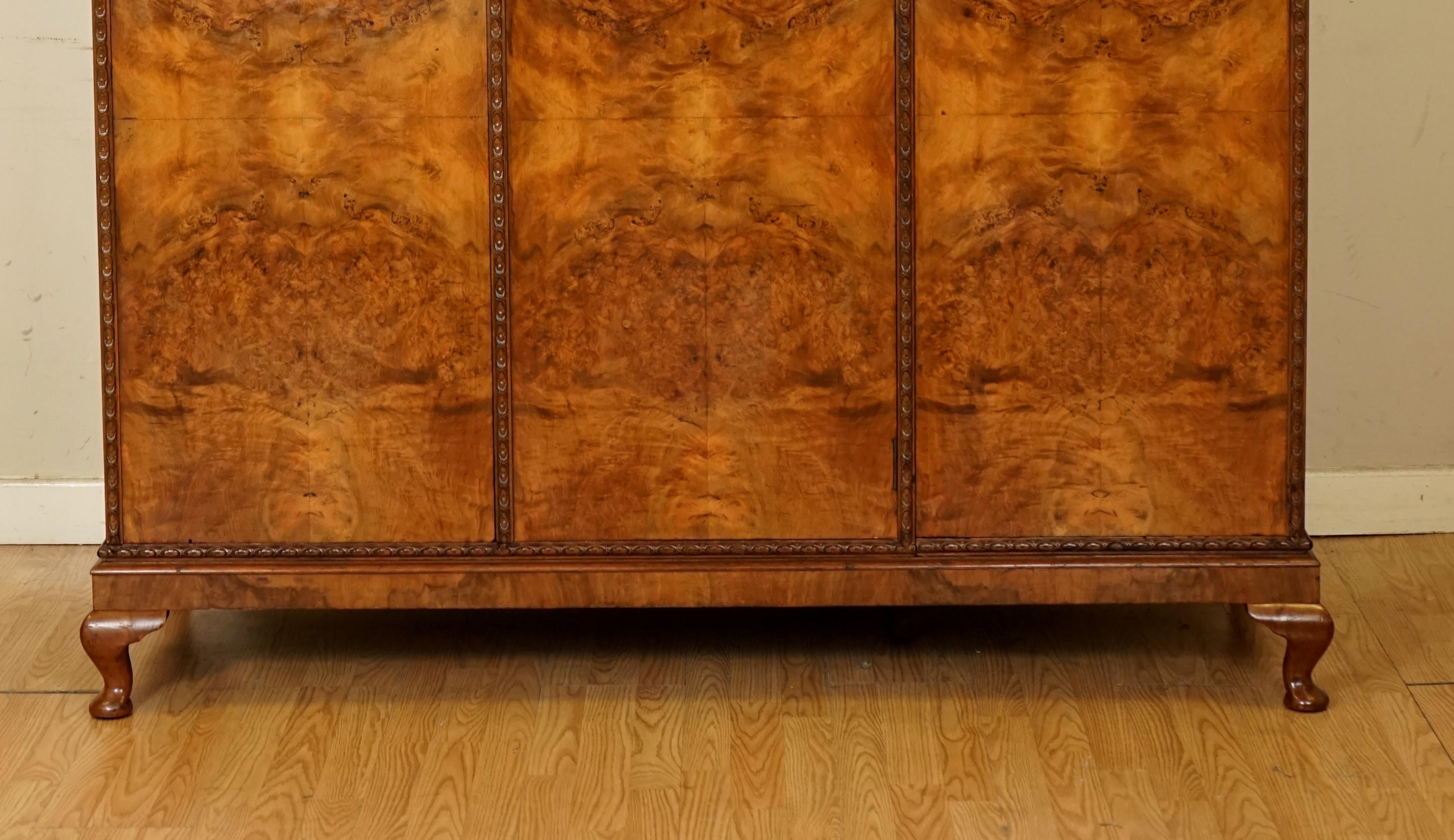 solid walnut wardrobe