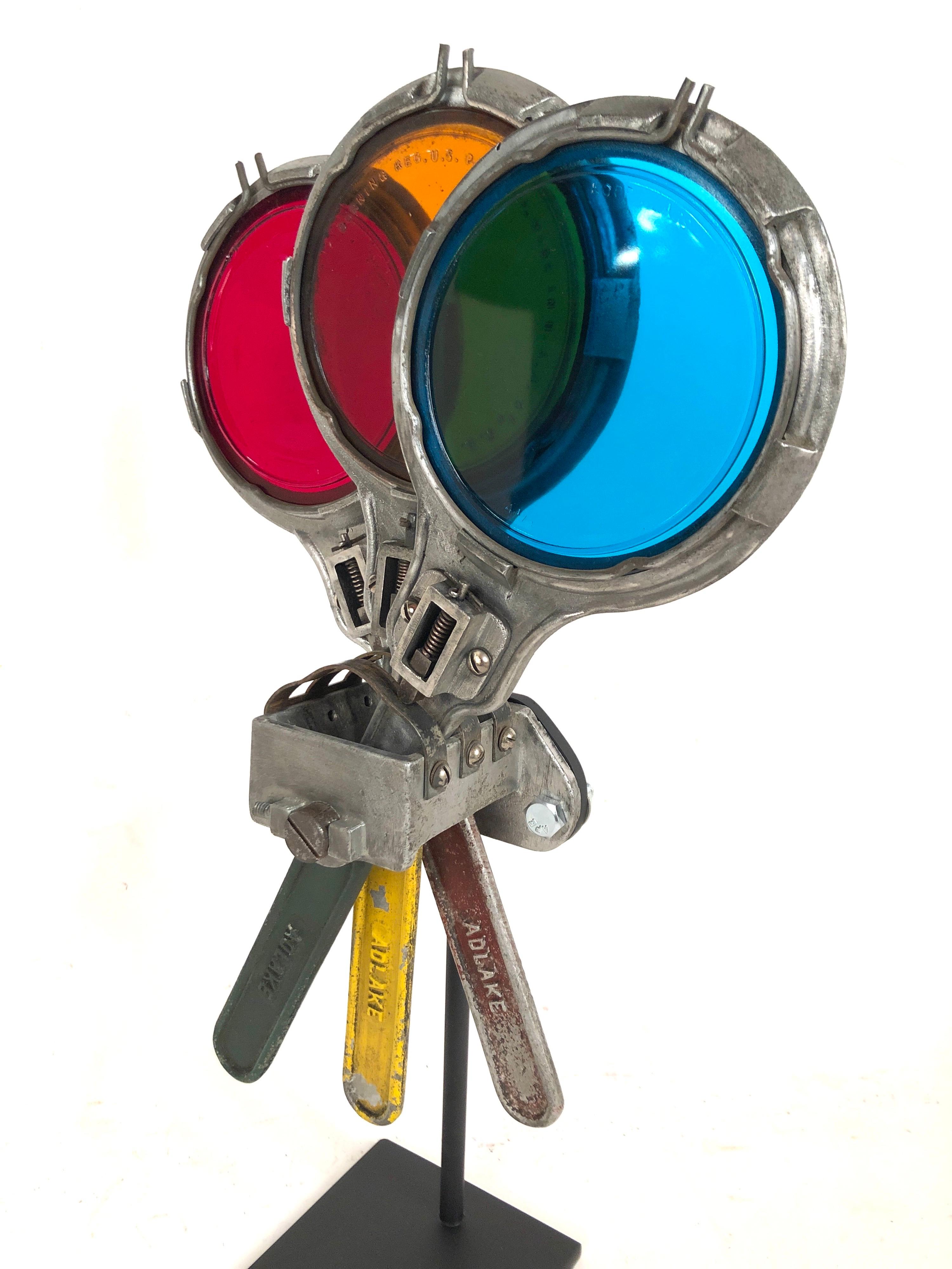 American Antique circa 1930s NYC Subway Signal Semaphore