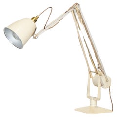 ANTIQUE CIRCA 1950 RECLAIMED HADRILL & HORSTMANN COUNTERPOiSE DESK LAMP