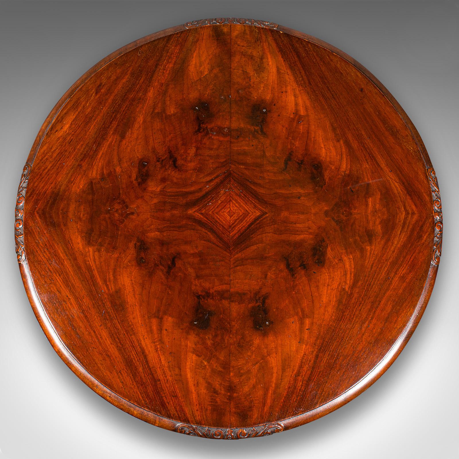 Antique Circular Bookcase, English, Centrepiece Library Table, Edwardian, C.1910 For Sale 1