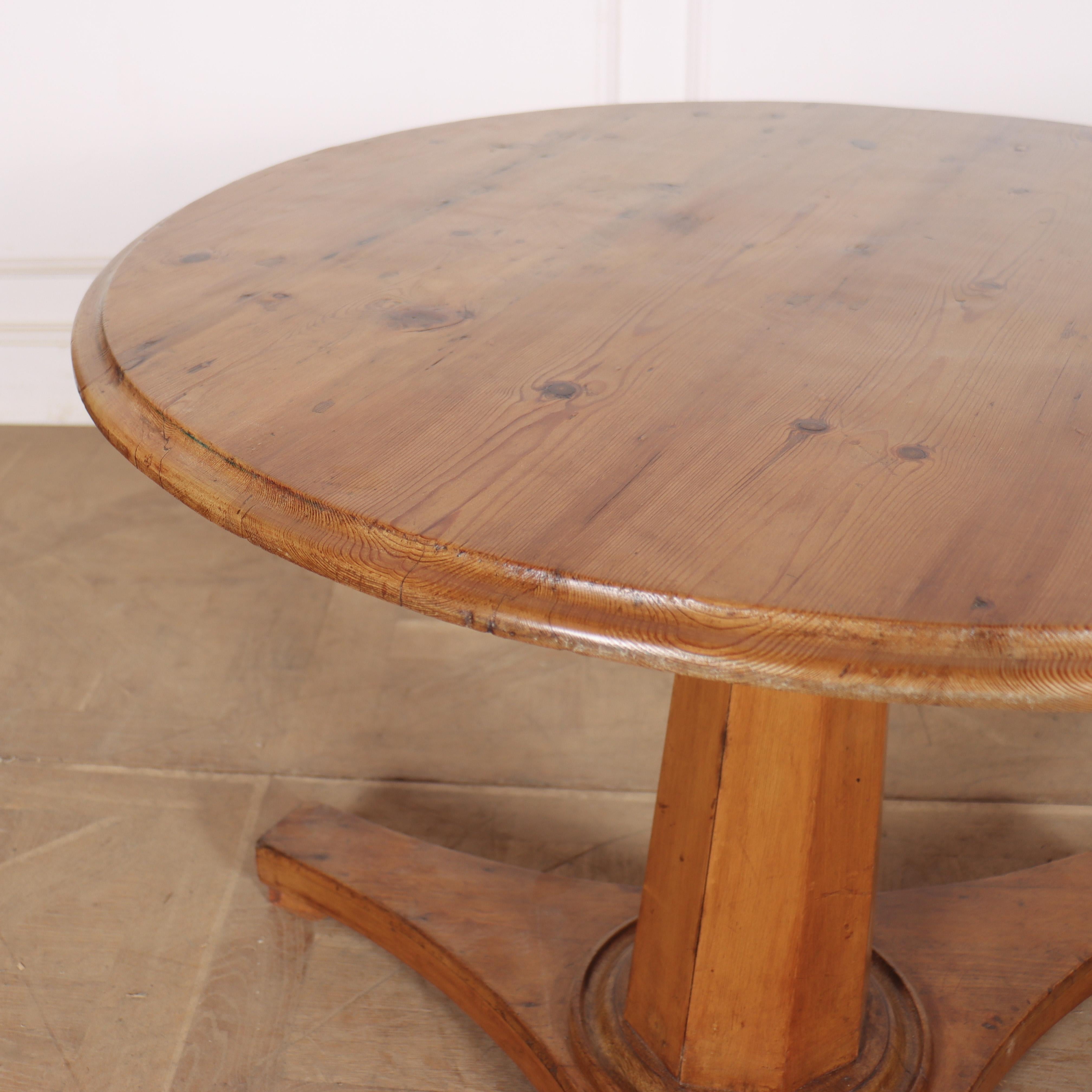 Victorian Antique Circular Breakfast Table For Sale