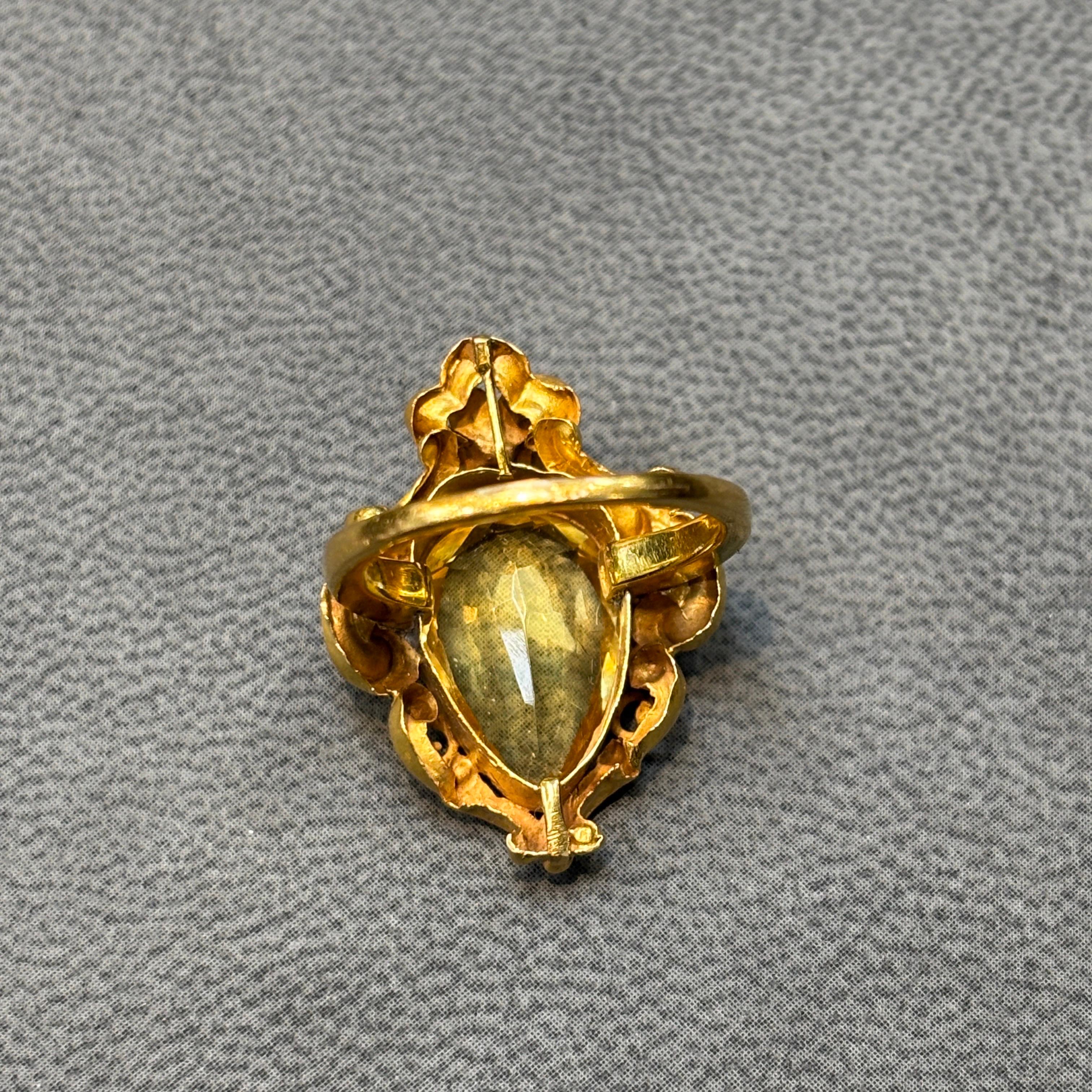 Parure antica di Citrino in vendita 10