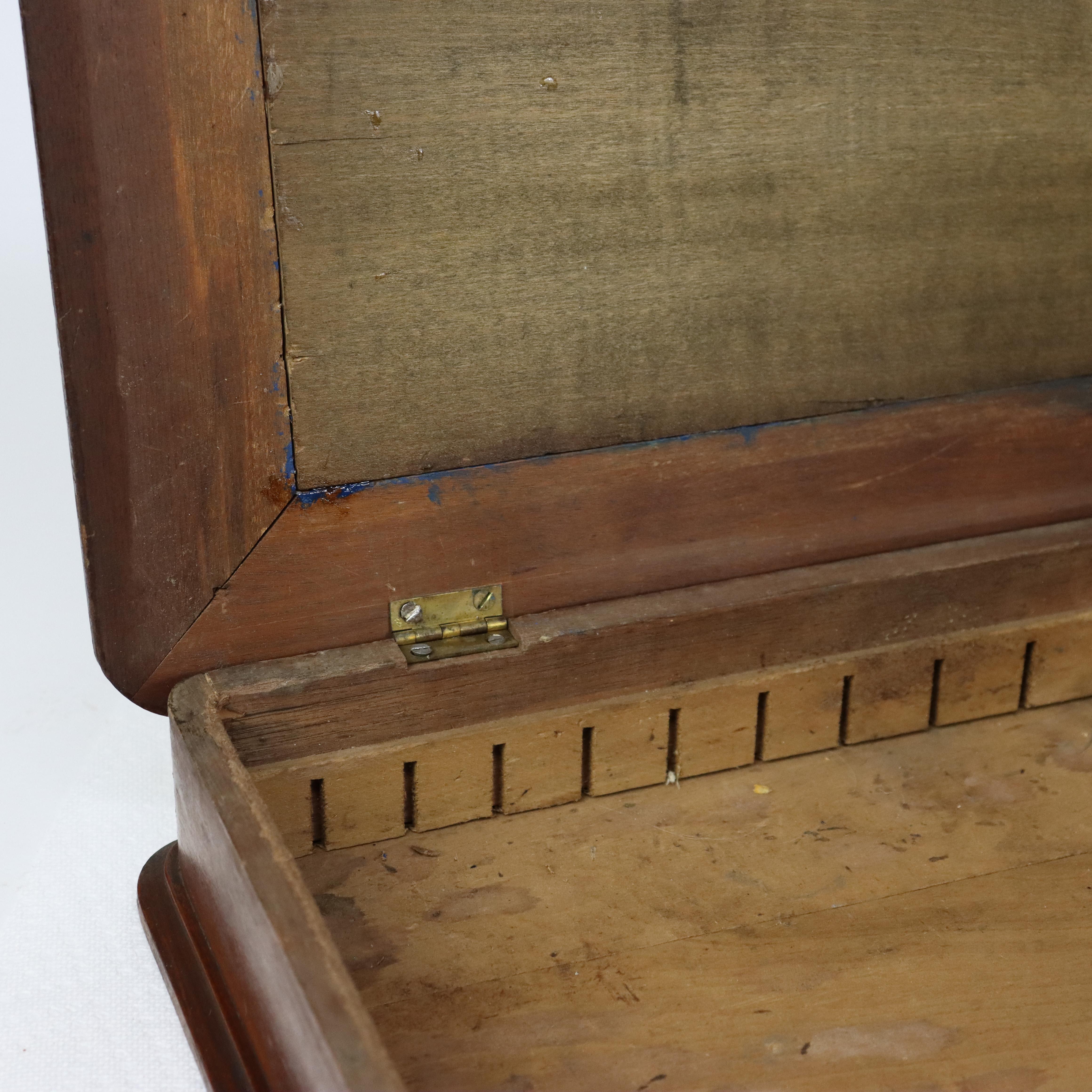 Antique Clark Spool Cabinet C1910 For Sale 5