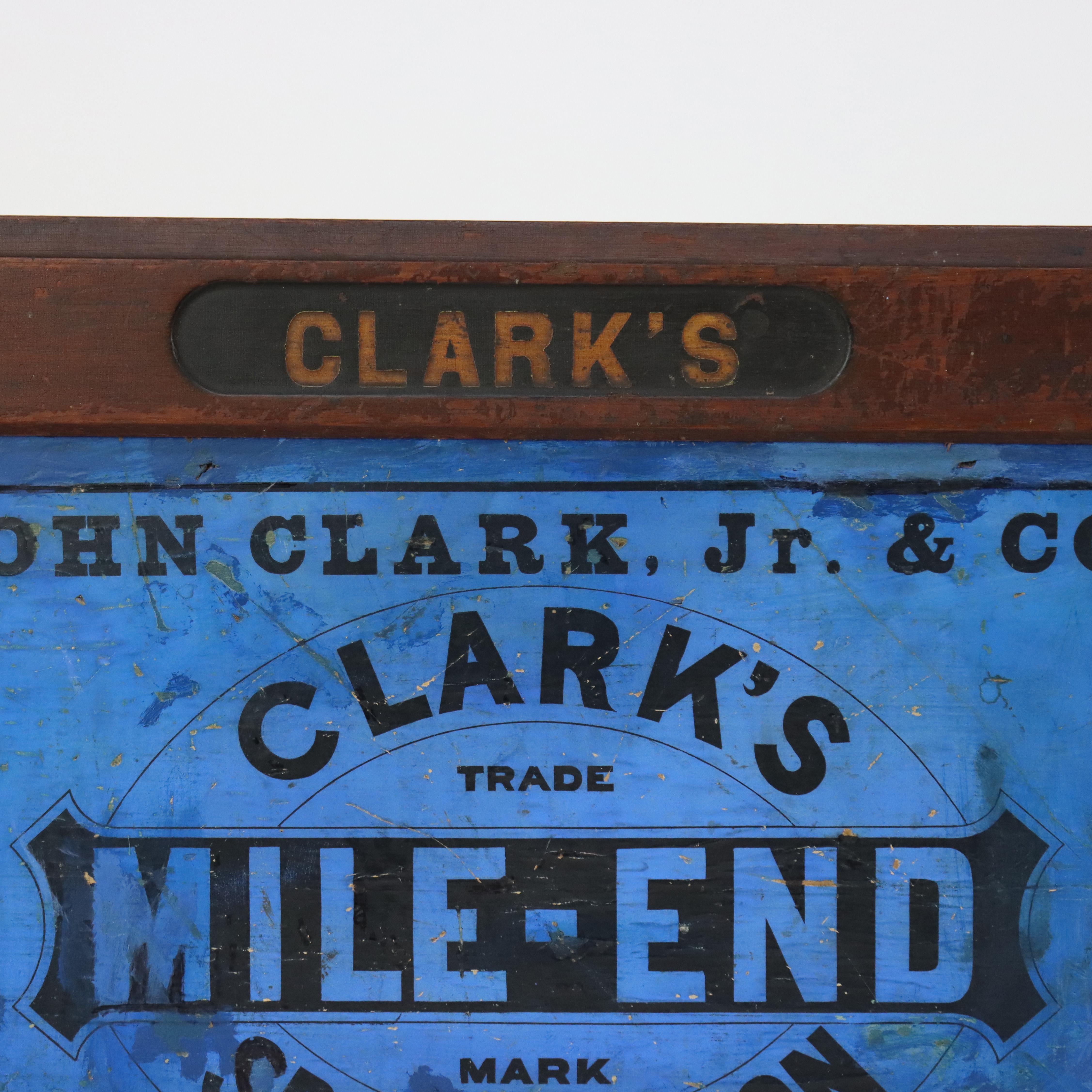 Antique Clark Spool Cabinet C1910 For Sale 1