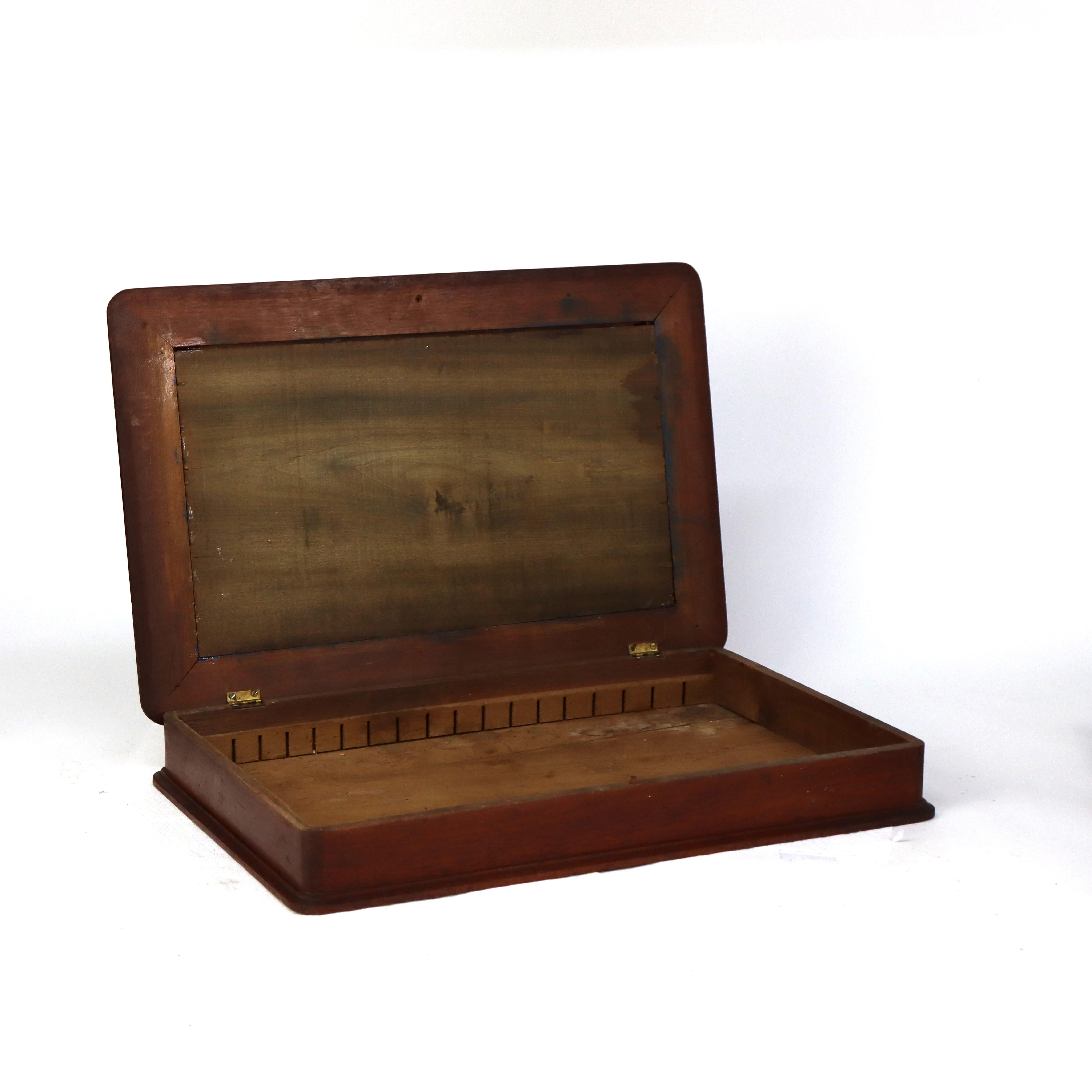 Antique Clark Spool Cabinet C1910 For Sale 3