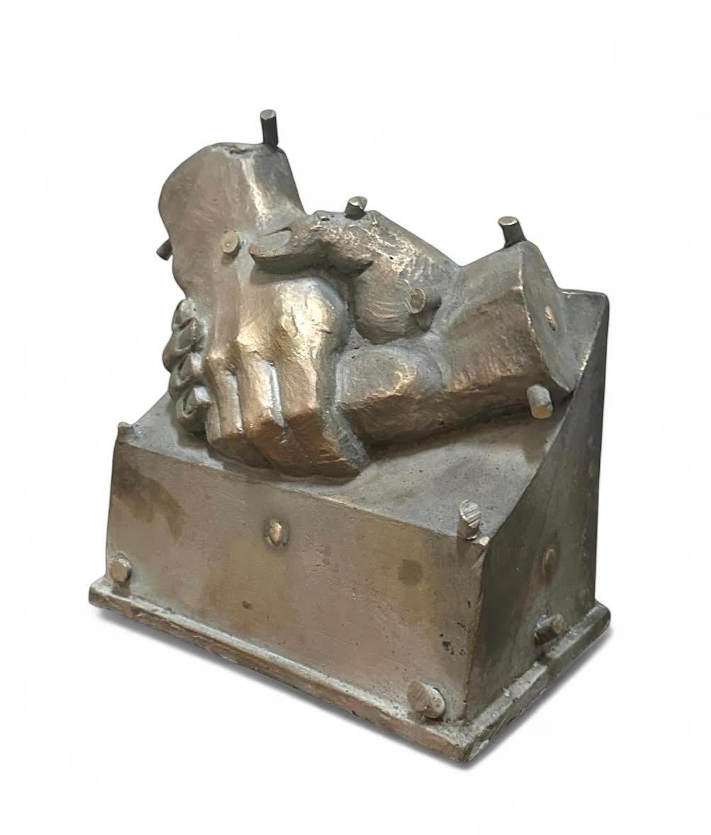 American Antique Clasped Hands Awards Mold For Sale