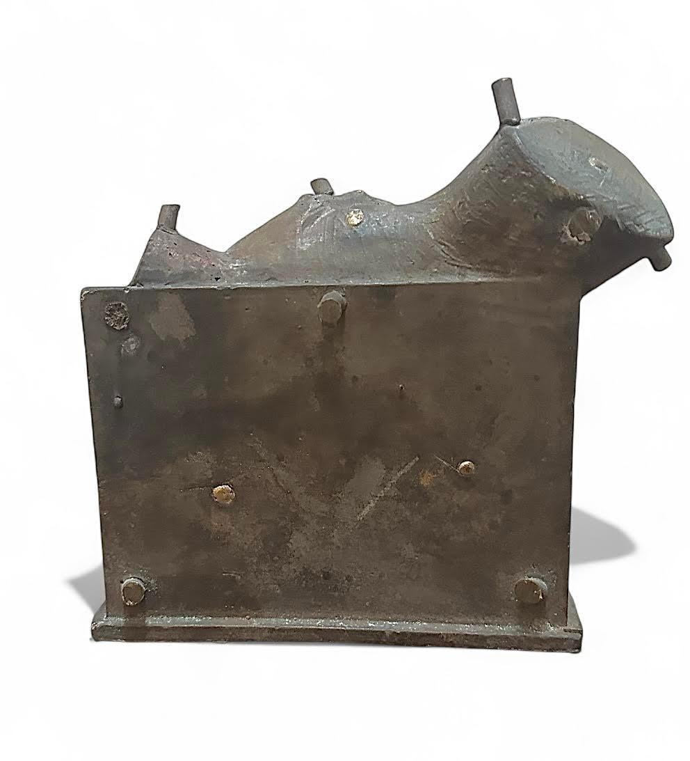 Brass Antique Clasped Hands Awards Mold For Sale