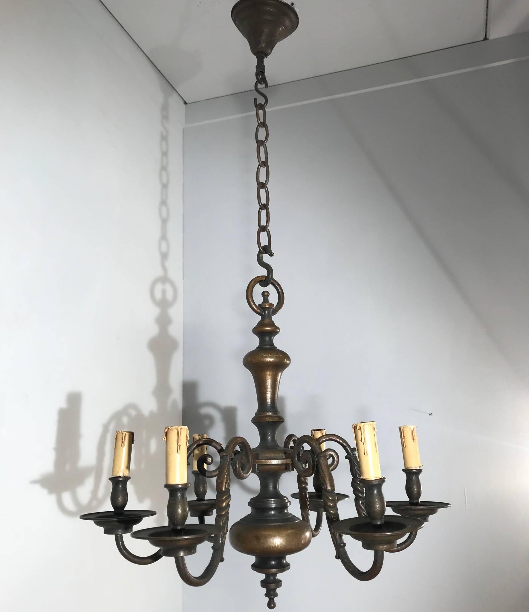 electric candle chandelier