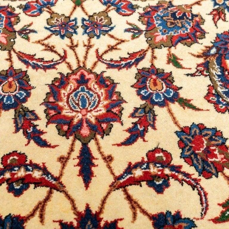 Antique Classic Rug, Design of Palmts, Flowers and Branches For Sale 1