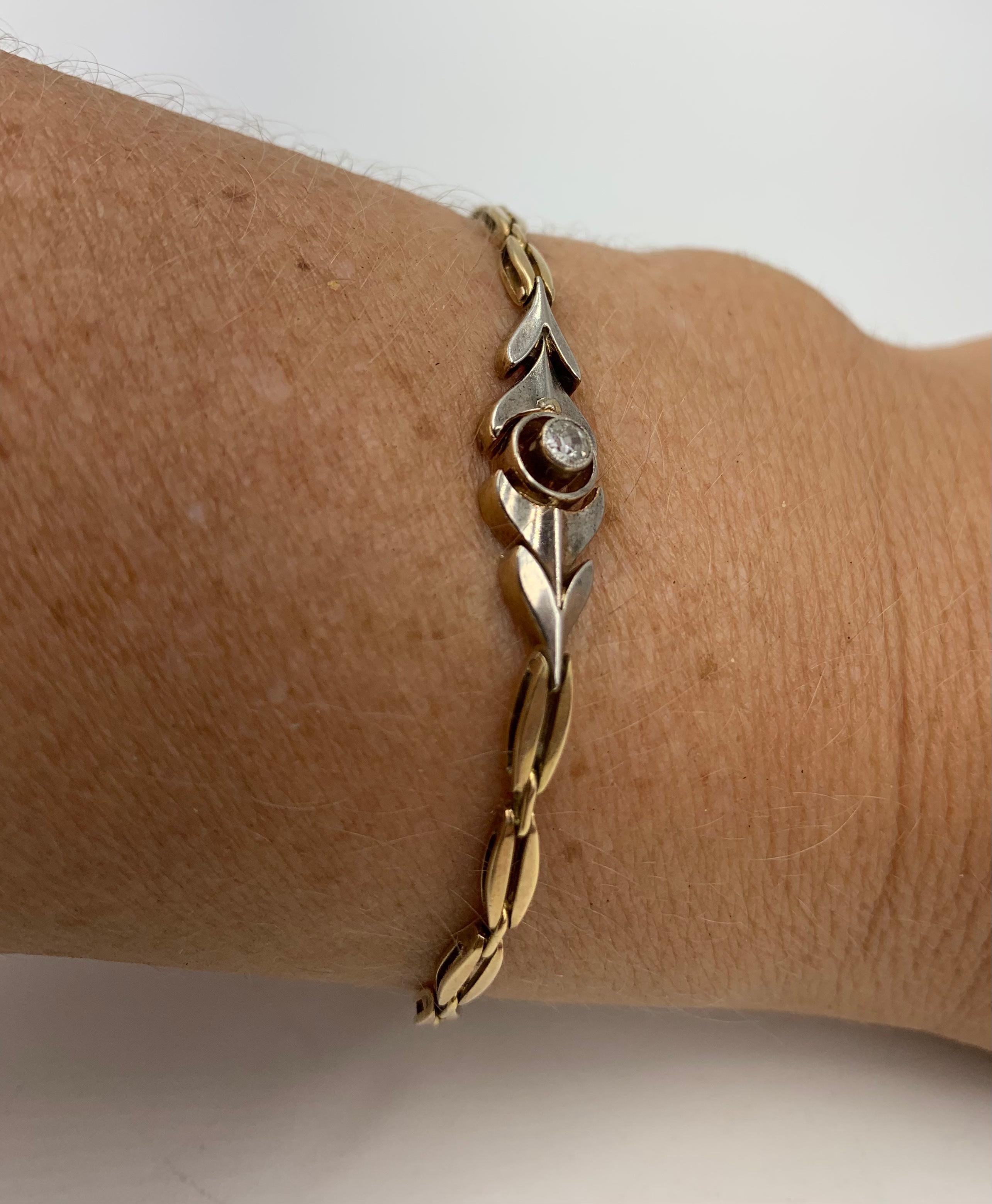 revolutionary romantic gold bracelet