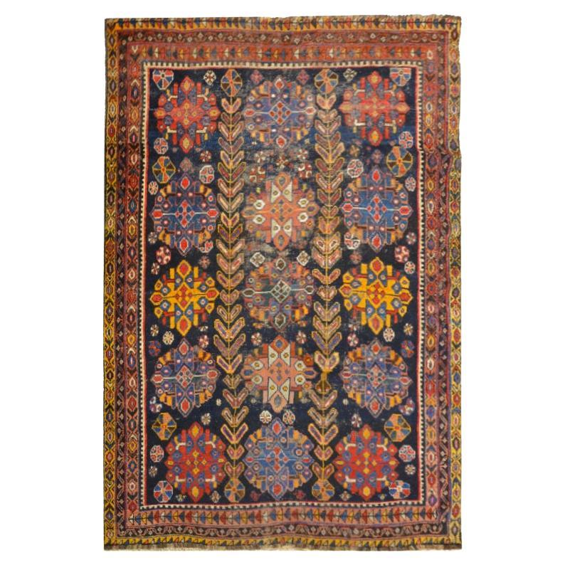 Antique Classic Wool Design Rug. 1.90 x 1.30 m For Sale