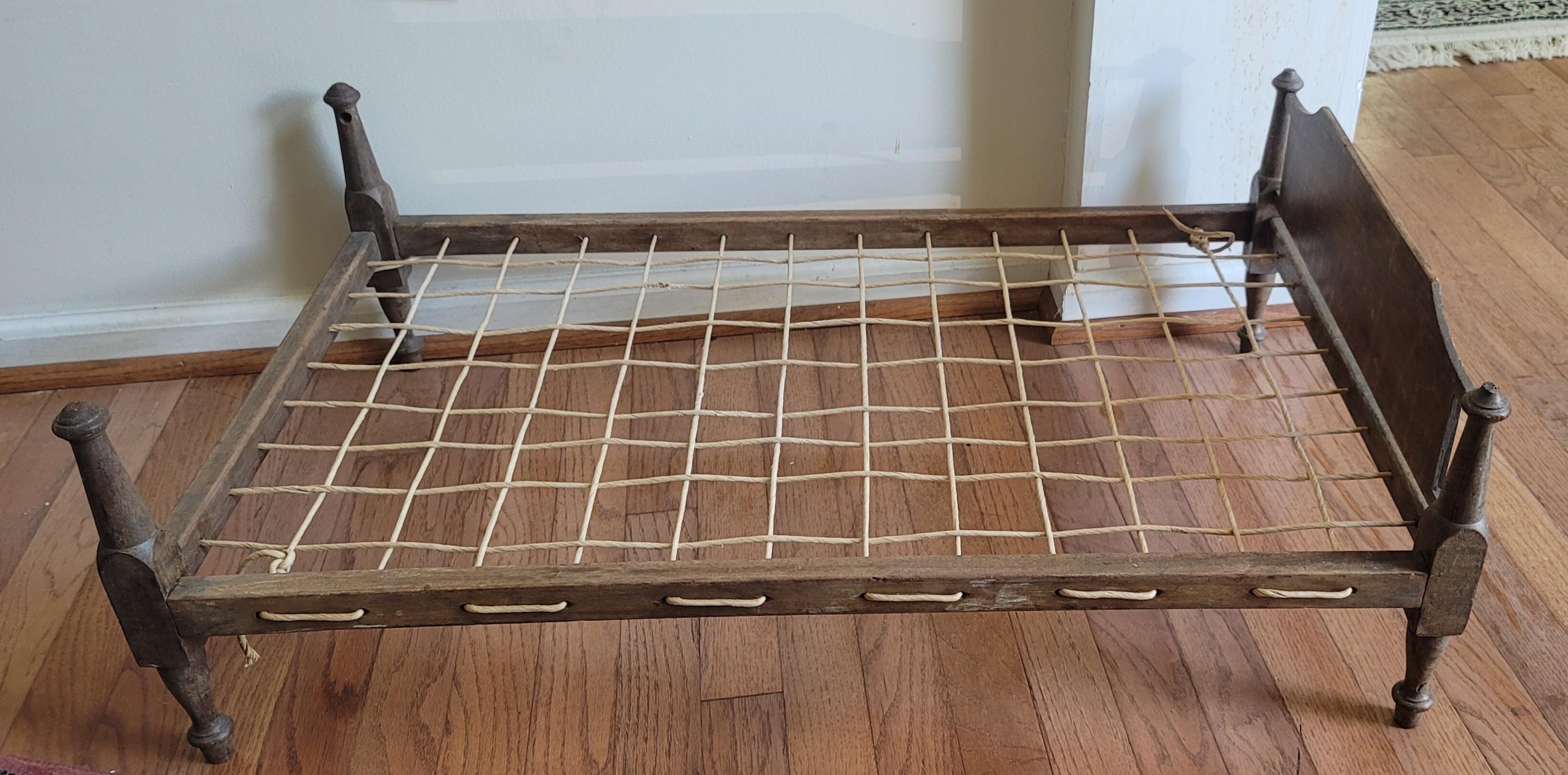 antique rope bed for sale