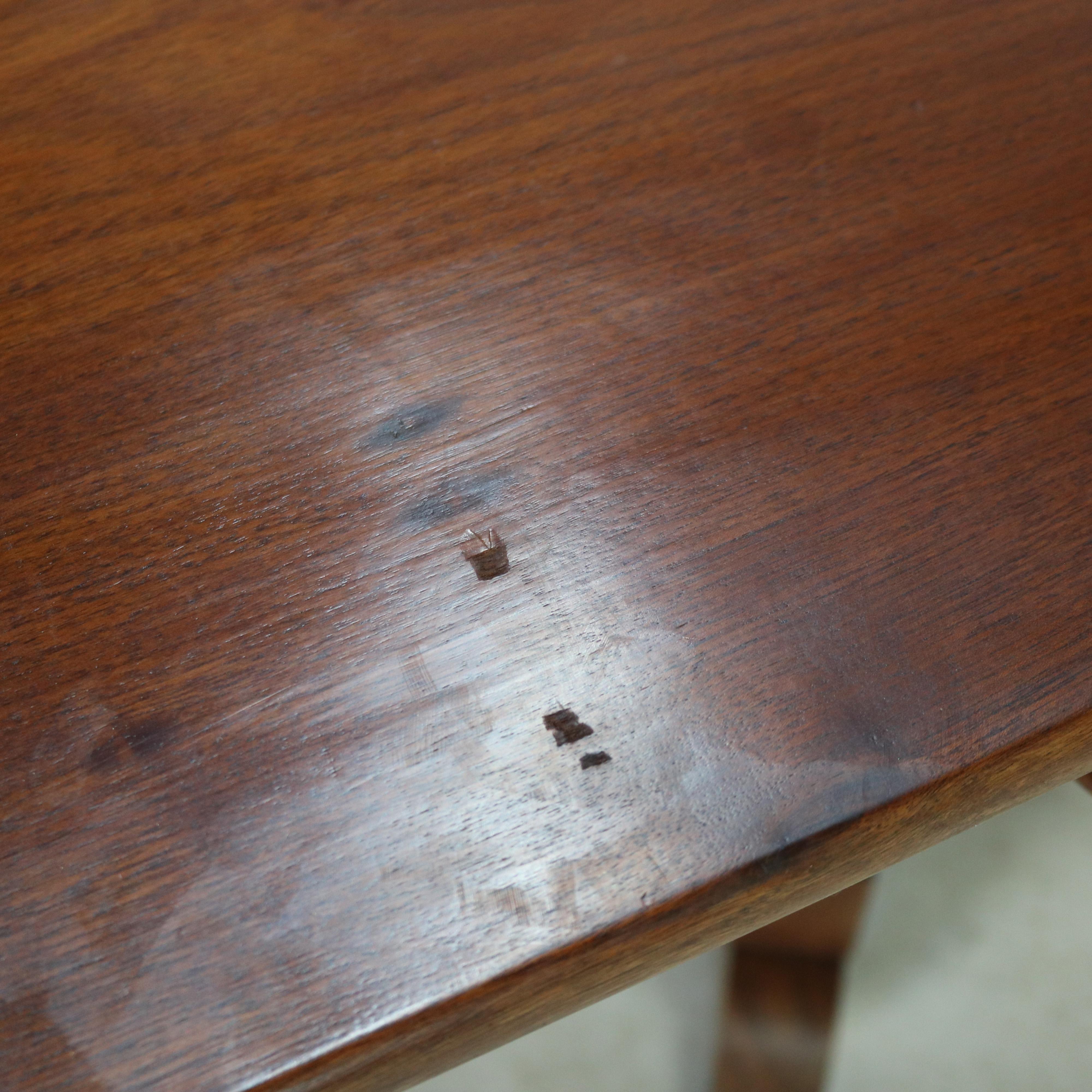 Antico tavolo da gioco classico americano in mogano a fiamma impero C1840 in vendita 6