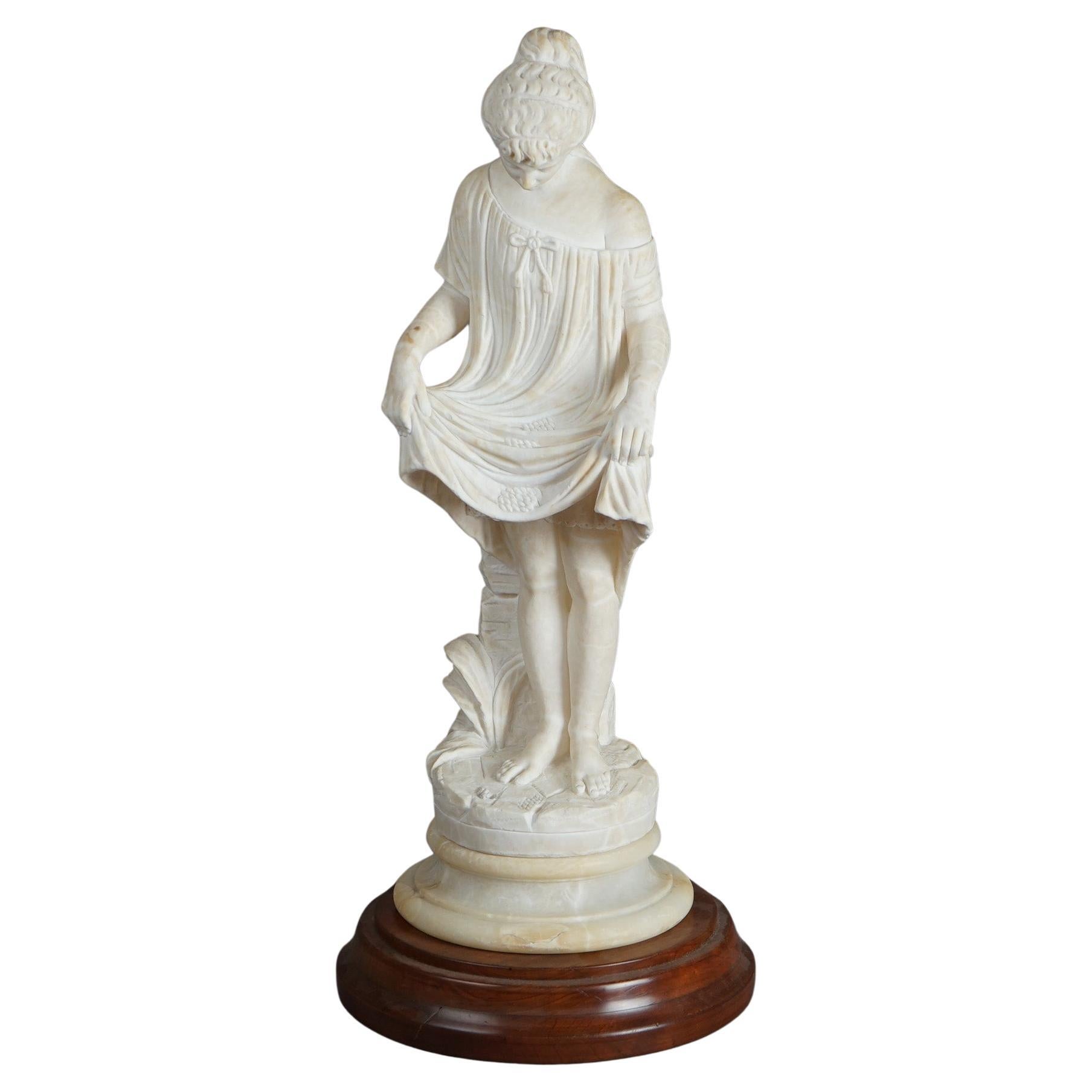 A Parian bust of a Renaissance Woman