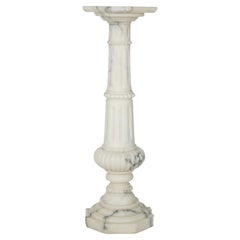 Used Classical Marble Sculpture Display Pedestal, circa 1890