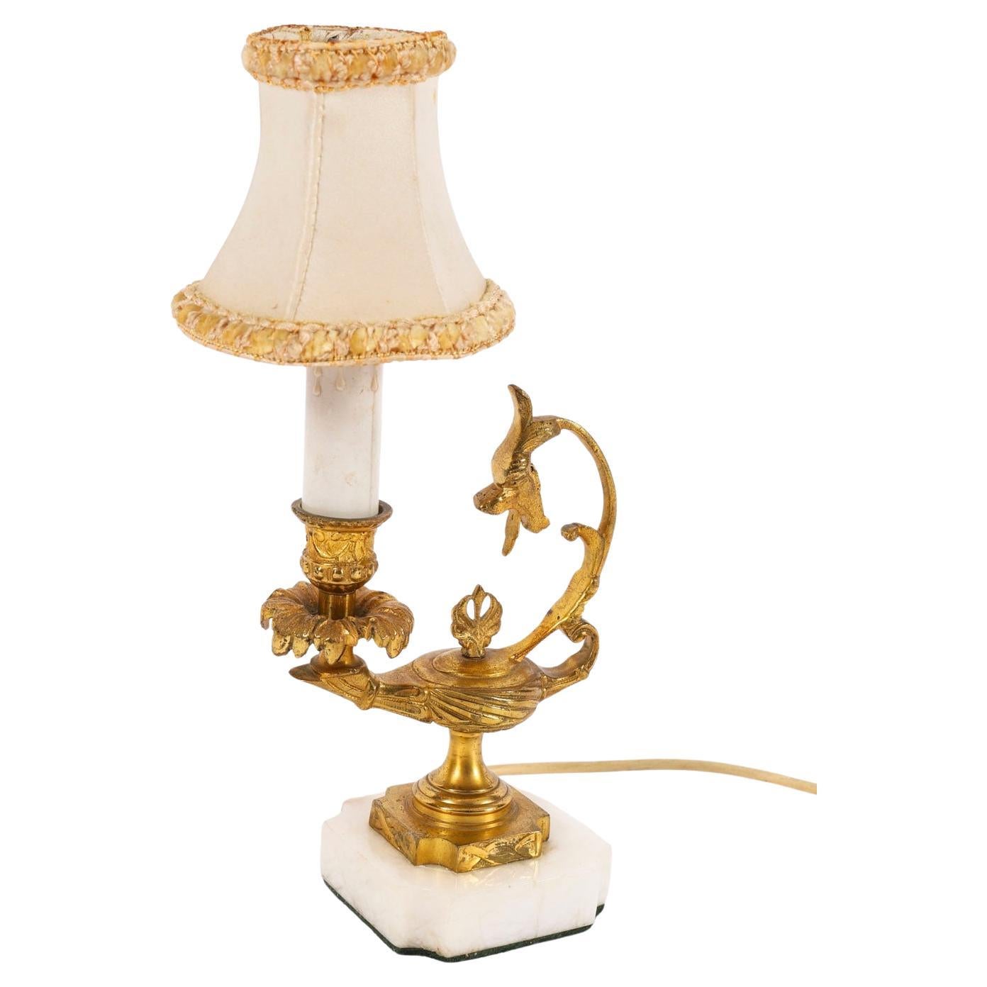Antique Classical Ormolu AladdinTable Lamp 20th Century For Sale