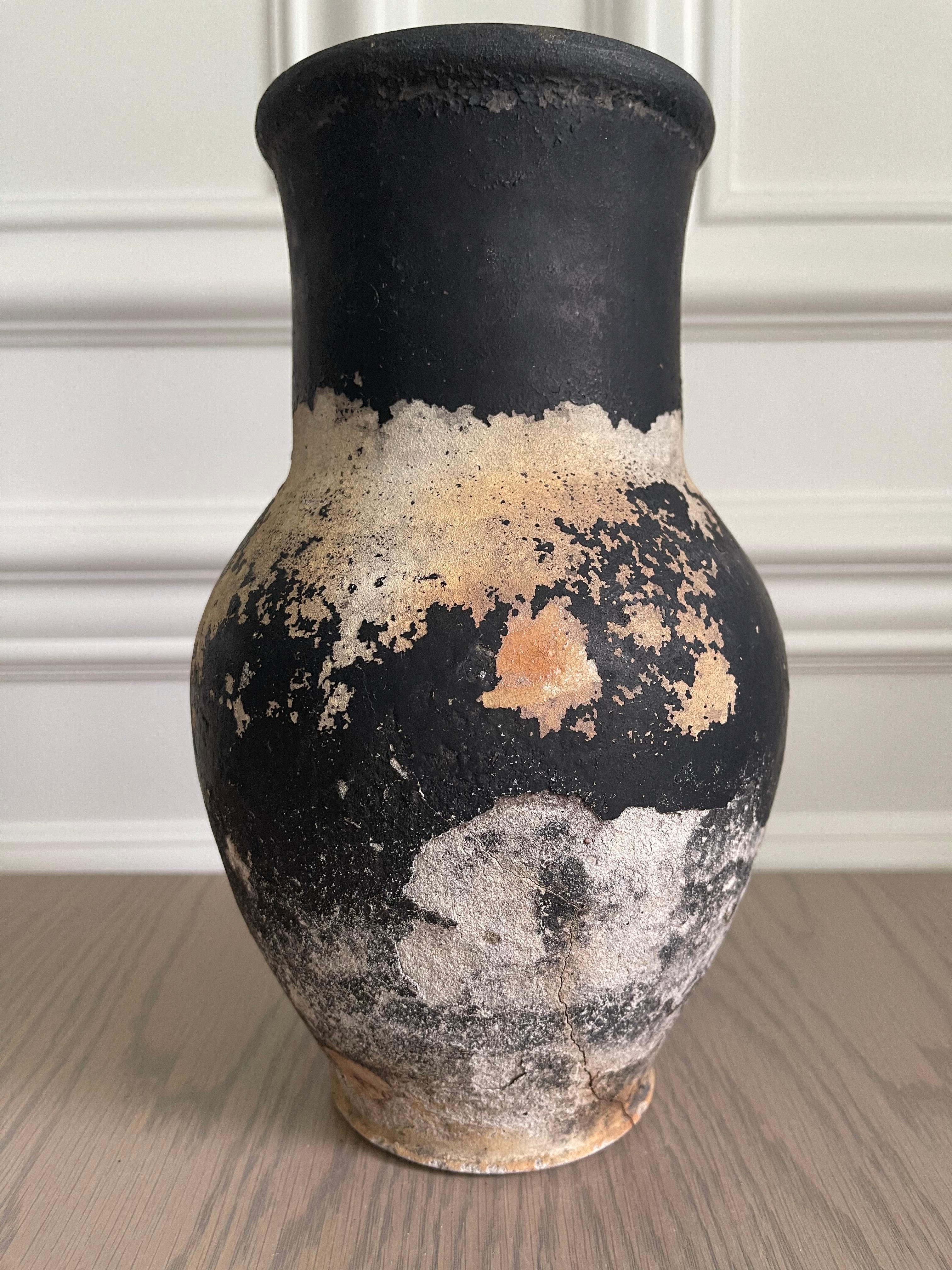 Primitive Antique Clay Pot For Sale