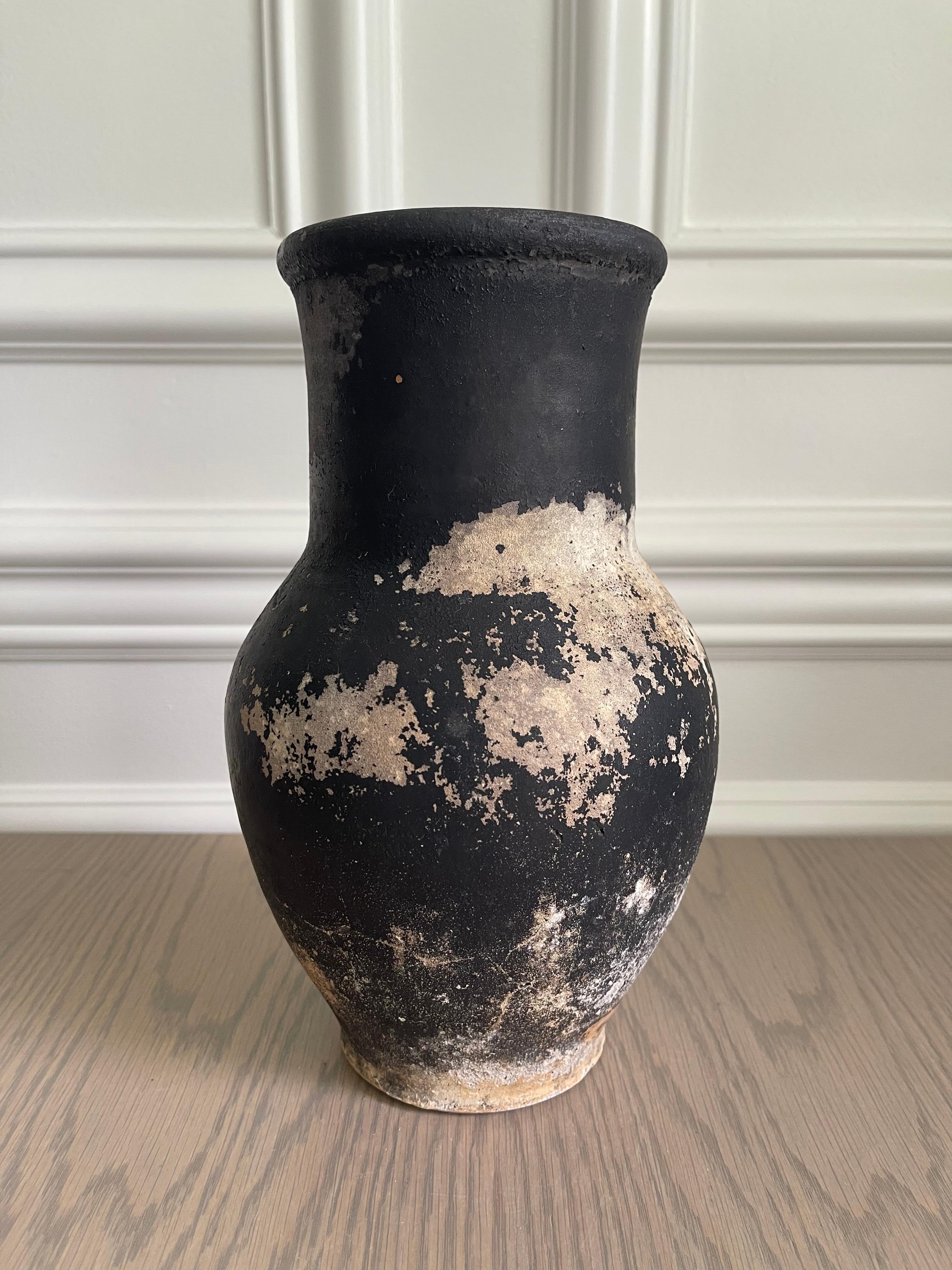 Ukrainian Antique Clay Pot For Sale