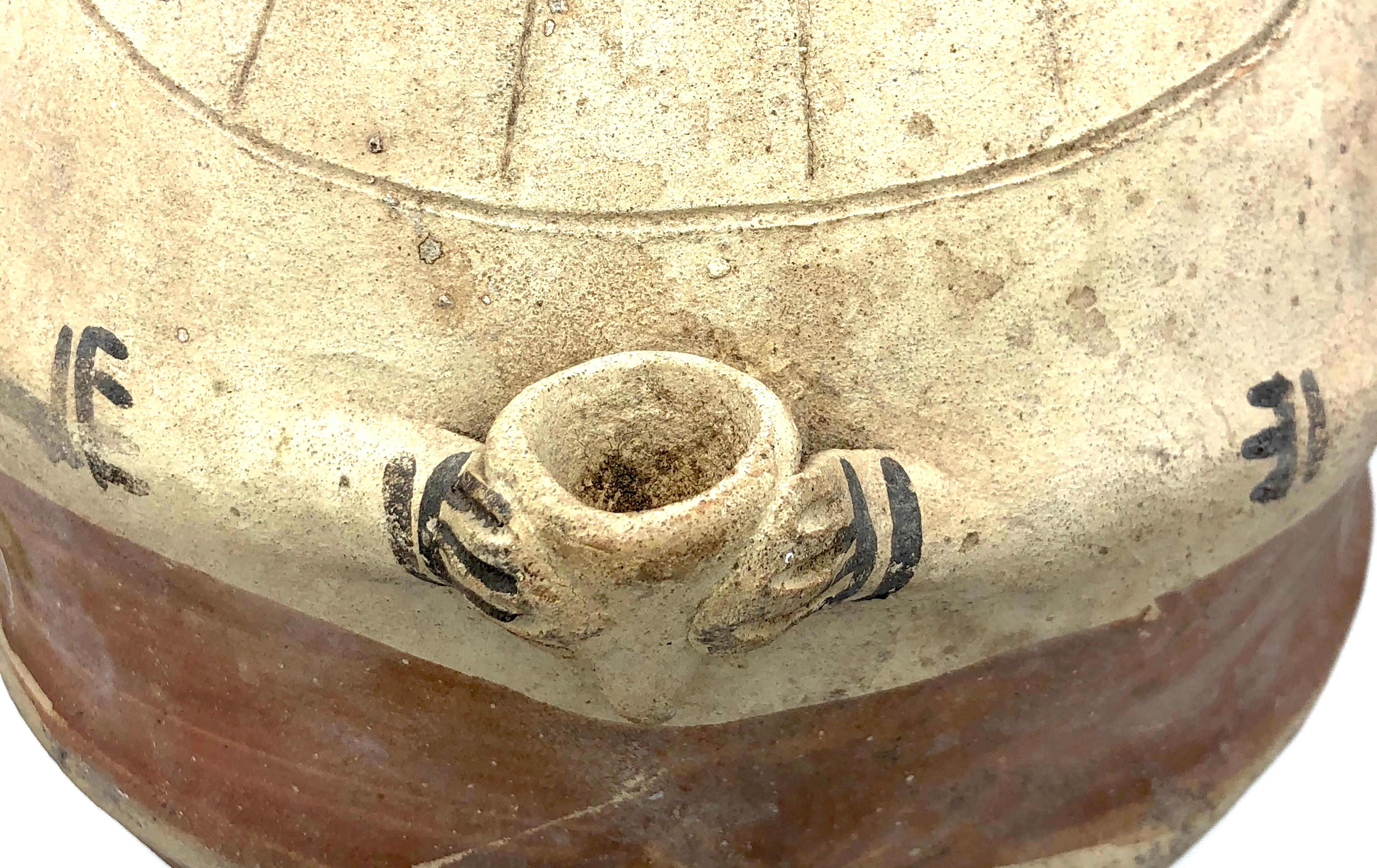 Antique Clay Urn Vessel Chancay Peru 1