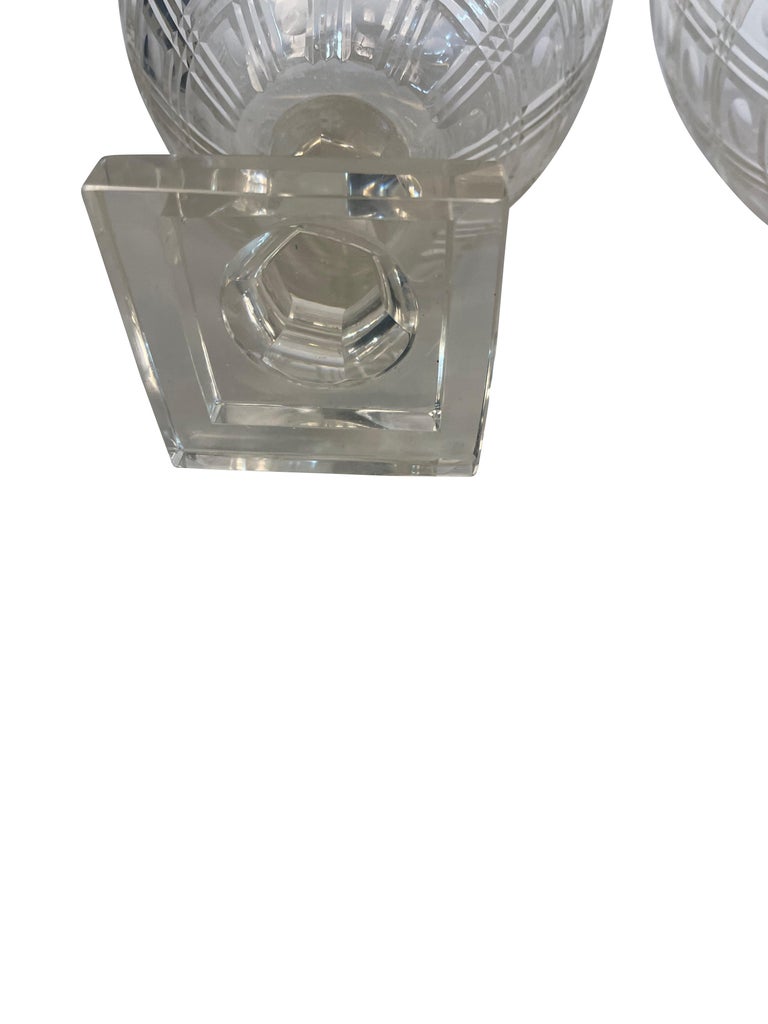 Antique Clear Glass Hurricanes For Sale at 1stDibs